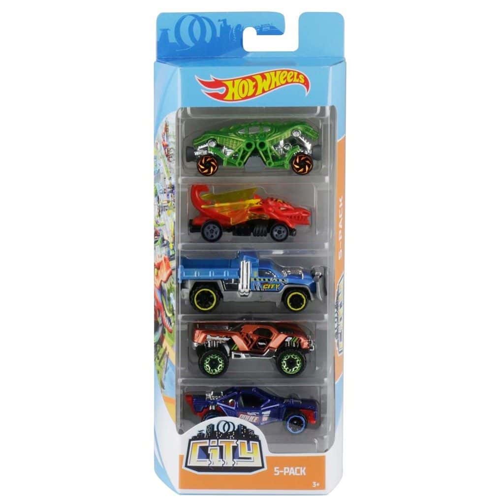 Hot Wheels 2019 HW Dino City 5-Pack