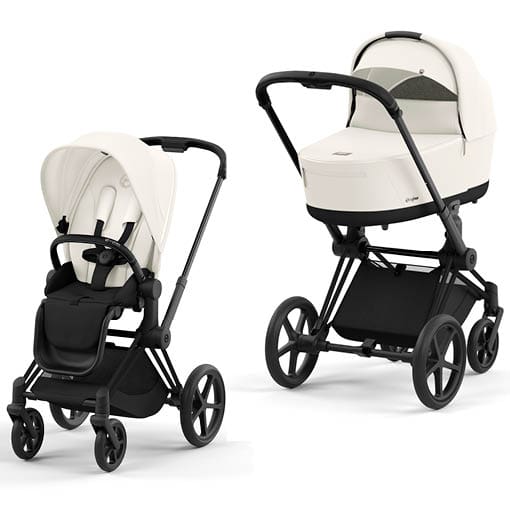 Cybex Priam Off White Matt Black
