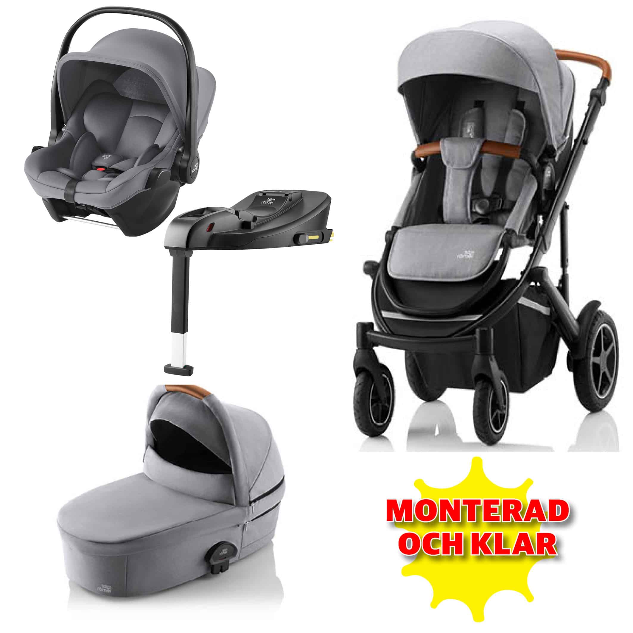 Smile 4 Frost grey med Core och bas Frost Grey