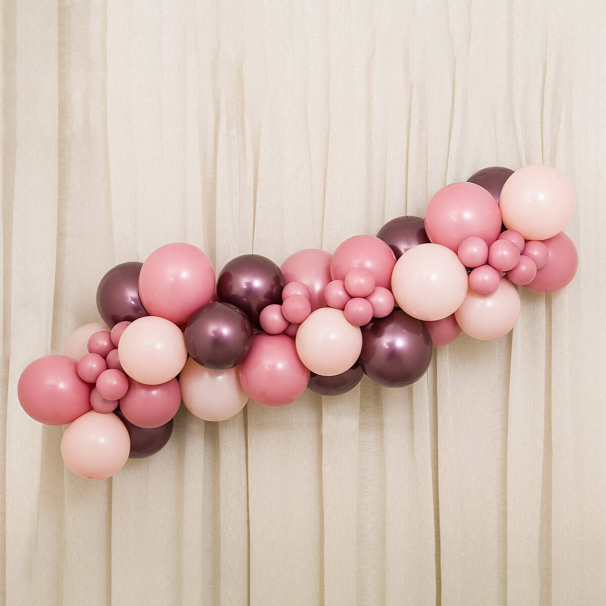 BKBG024 Ballongkit Garland Rosewood