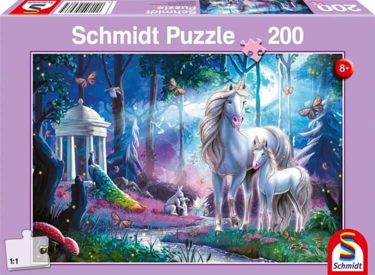 Pussel 200Bit Unicorn With Foal