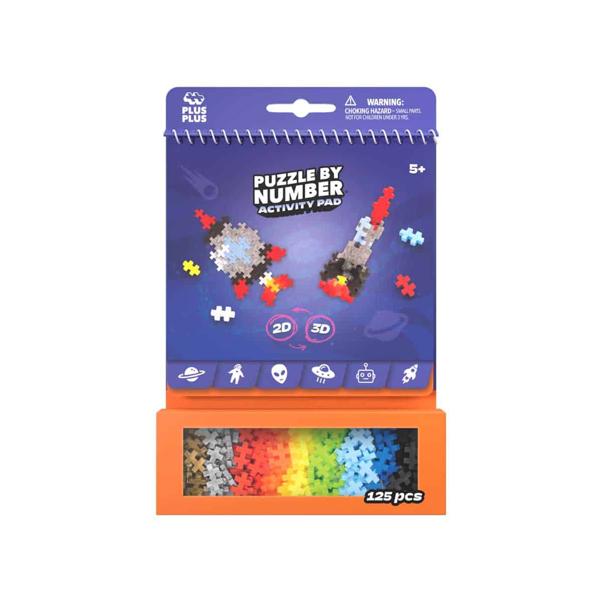 Plus-Plus Aktivitetsbok Rymd