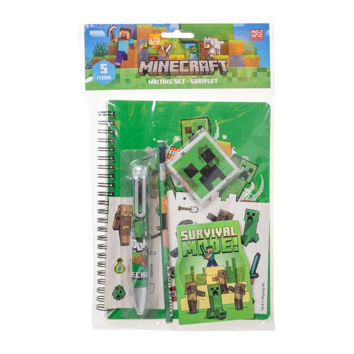 Skrivset Minecraft Med Flerfärgspenna
