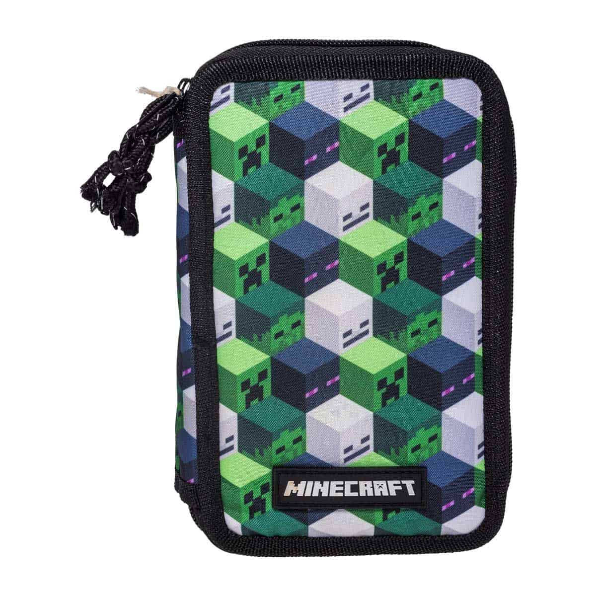 Dubbelt Pennfodral Minecraft M Innehåll