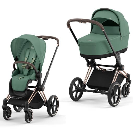 Cybex Priam Leaf Green Rosegold