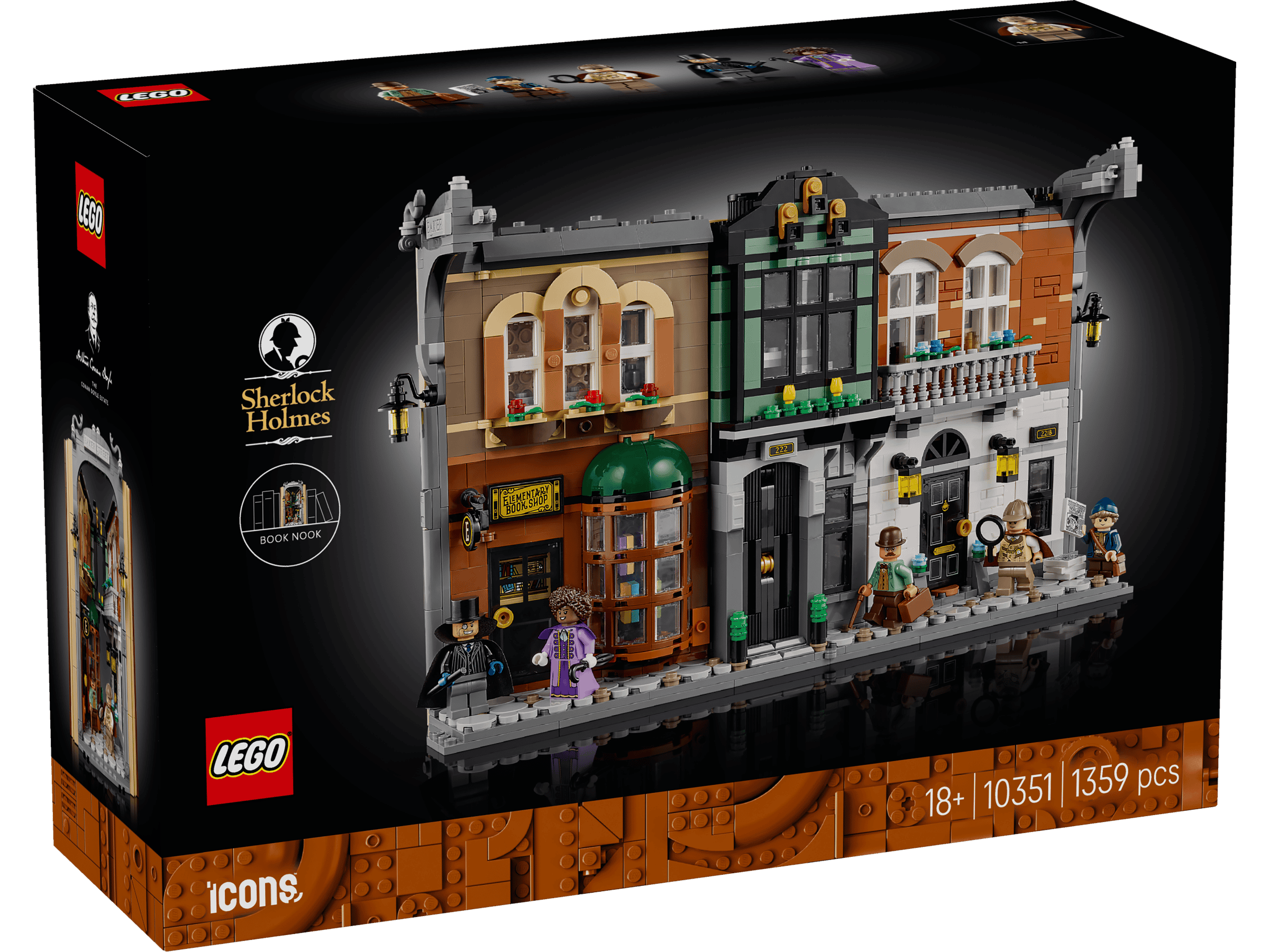 Sherlock Holmes Bokvrå 10351
