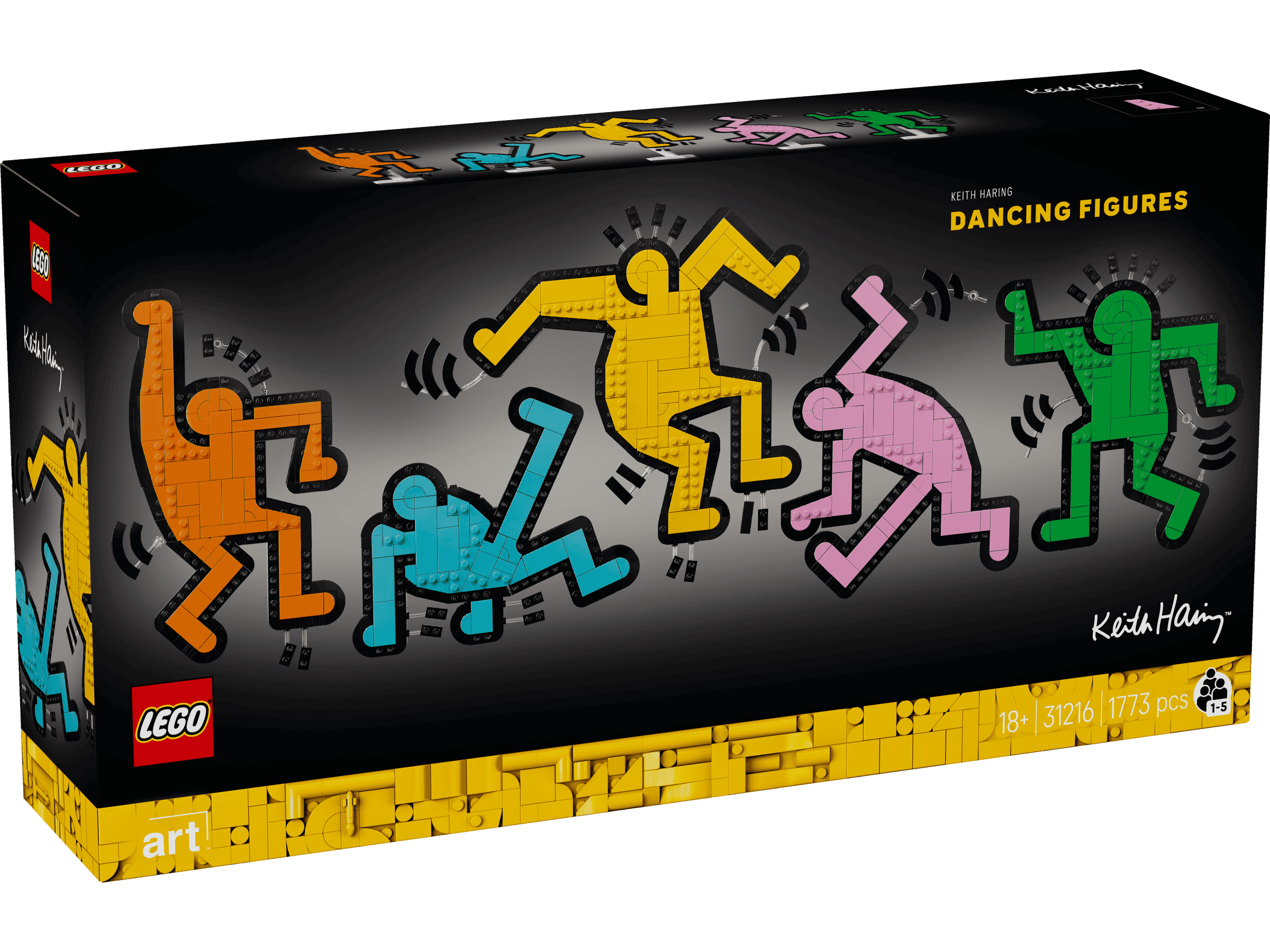 Keith Haring – Dansande figurer 31216