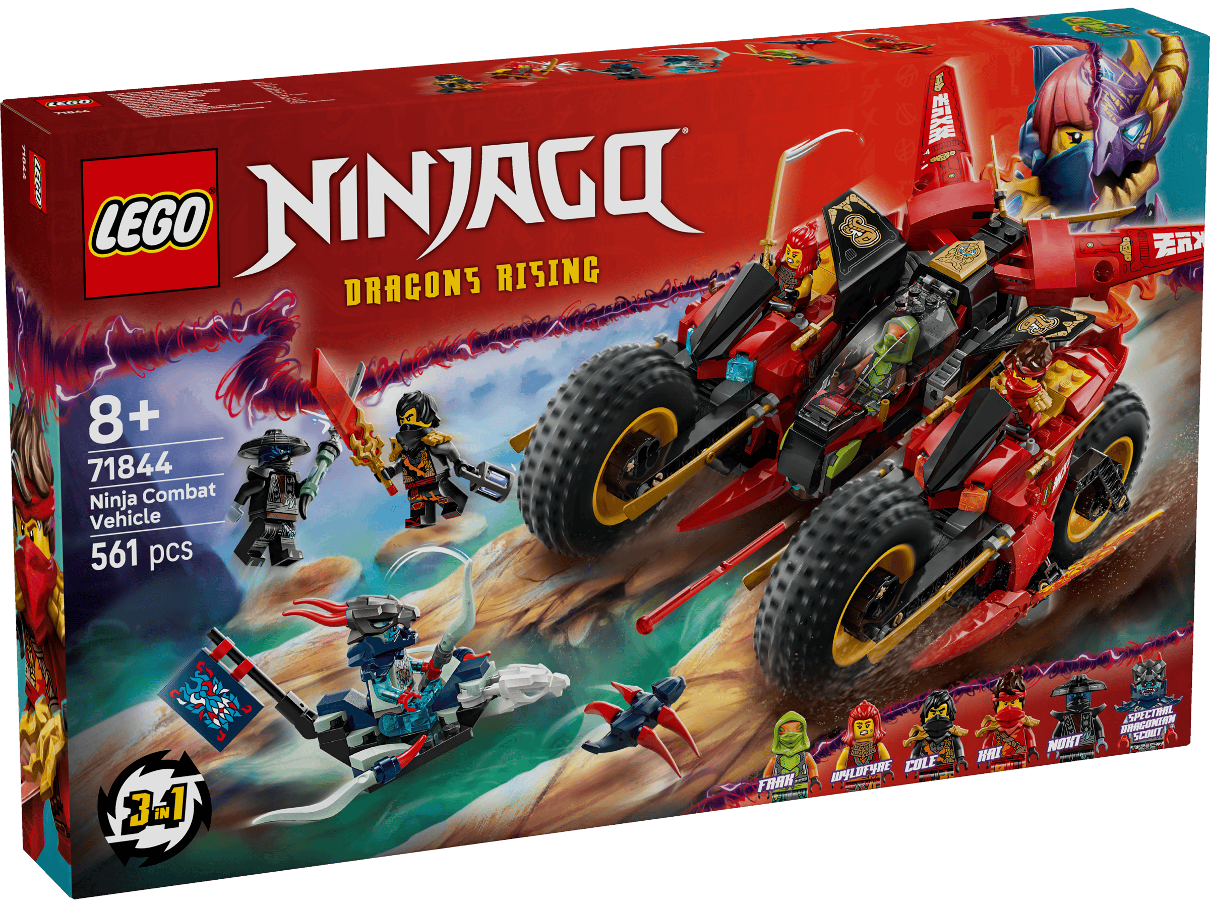 Ninjornas stridsfordon 71844