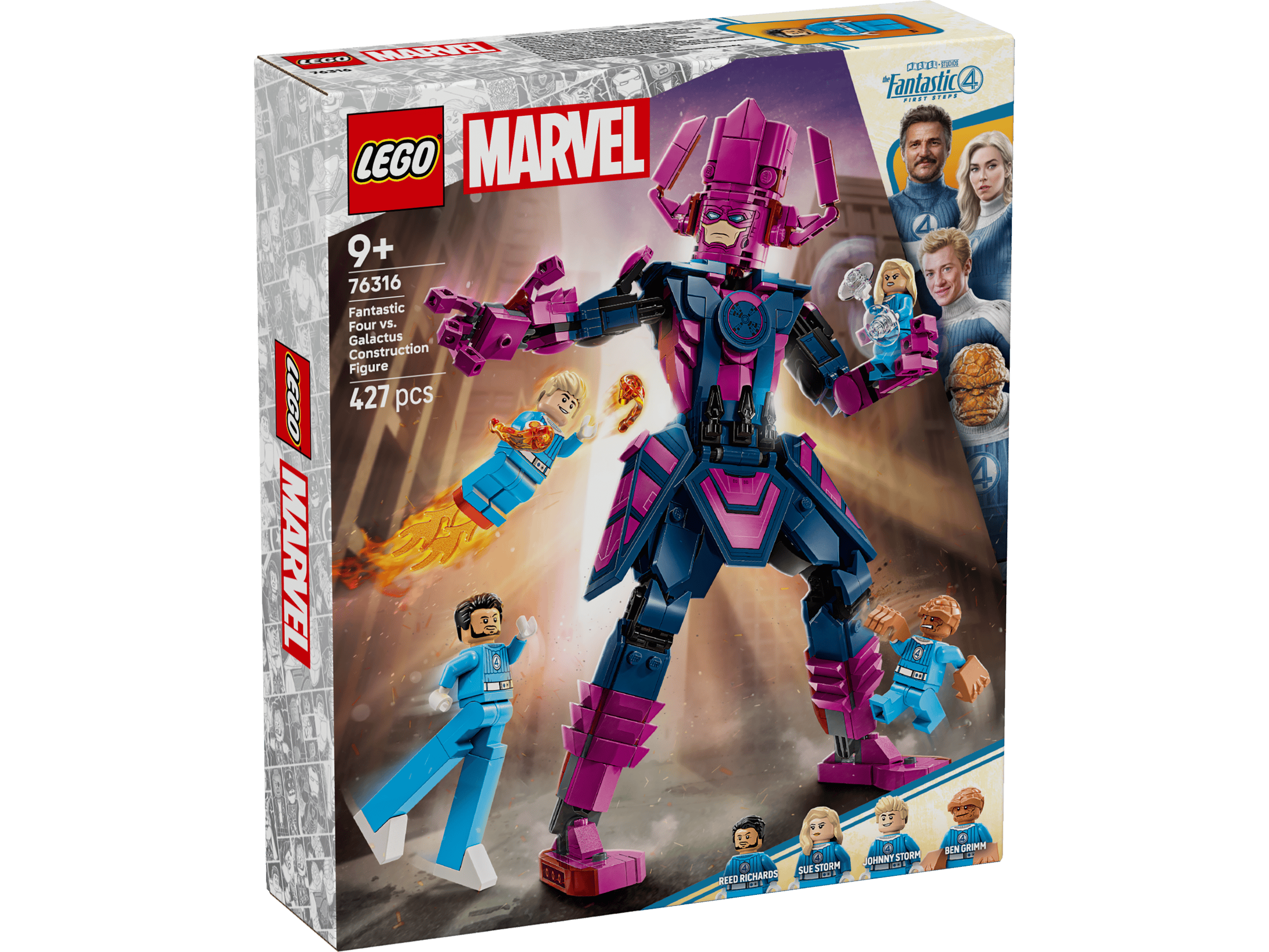 Fantastic Four mot Galactus – byggfigur 76316