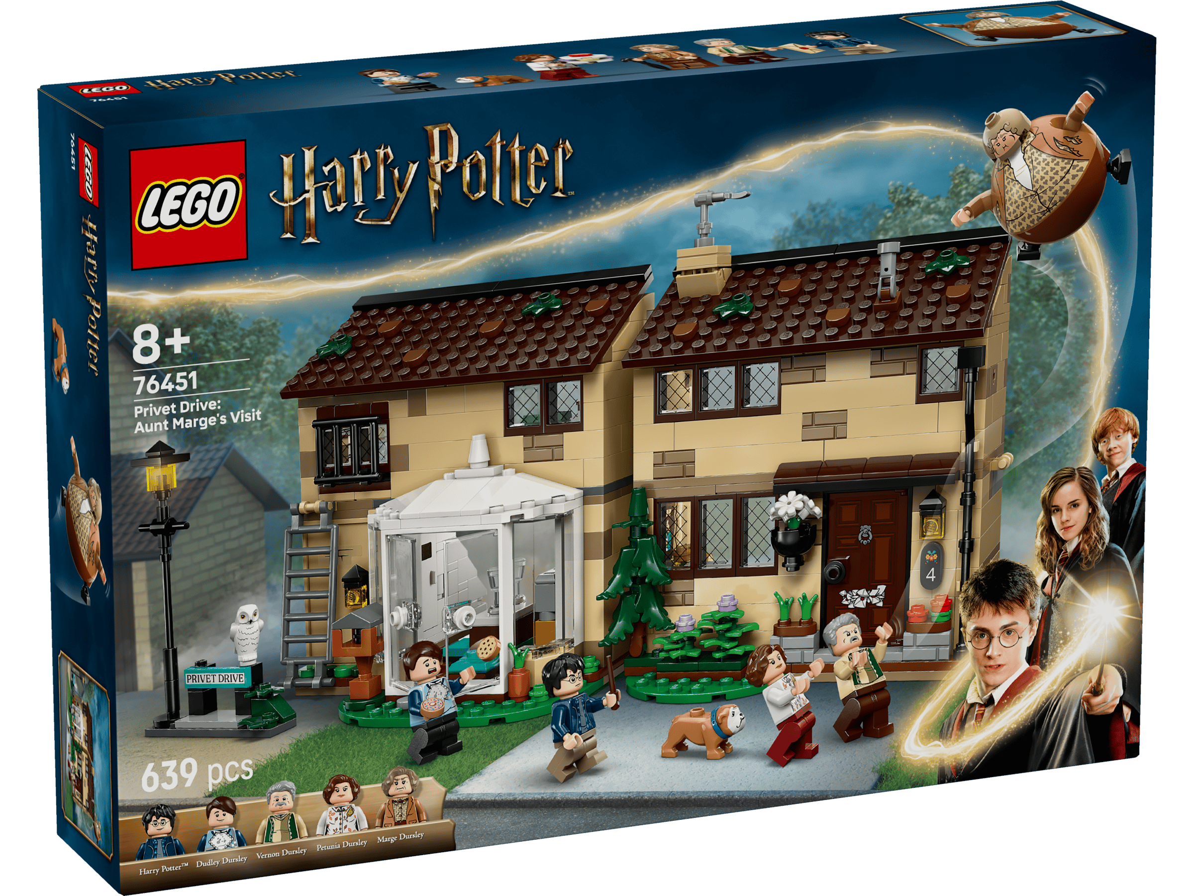 Privet Drive faster Marges besök 76451