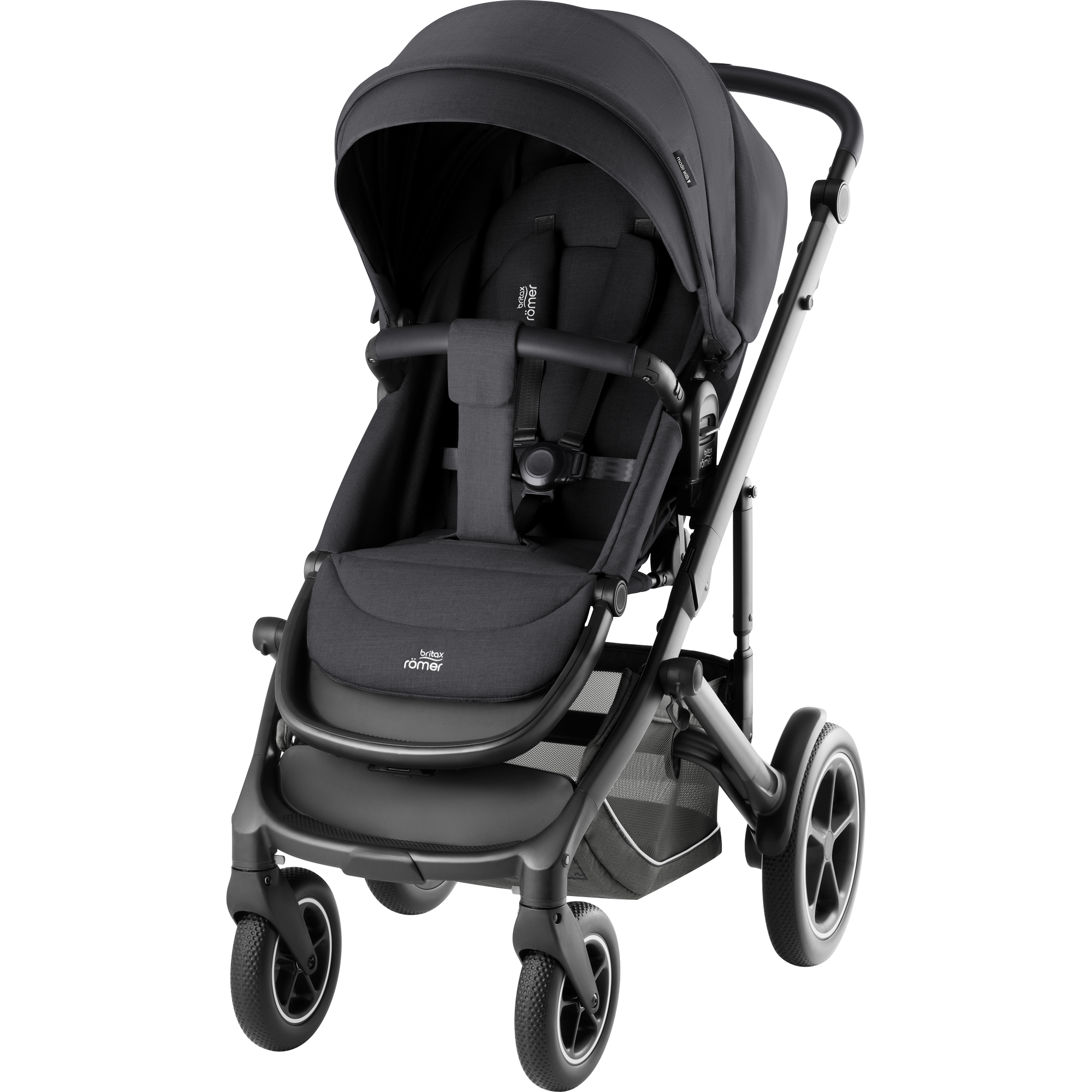 Smile 5Z Sittvagn Carbon Black