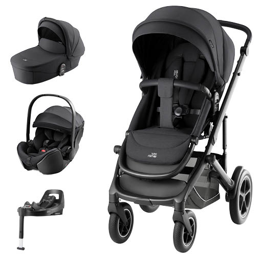 Smile 5Z Carbon Black med PRO och bas