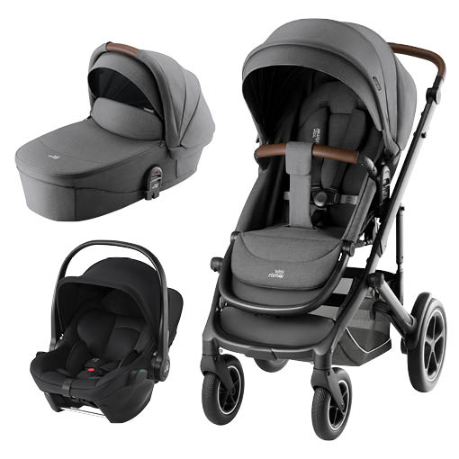 Smile 5Z Duovagn med Core Mineral Grey