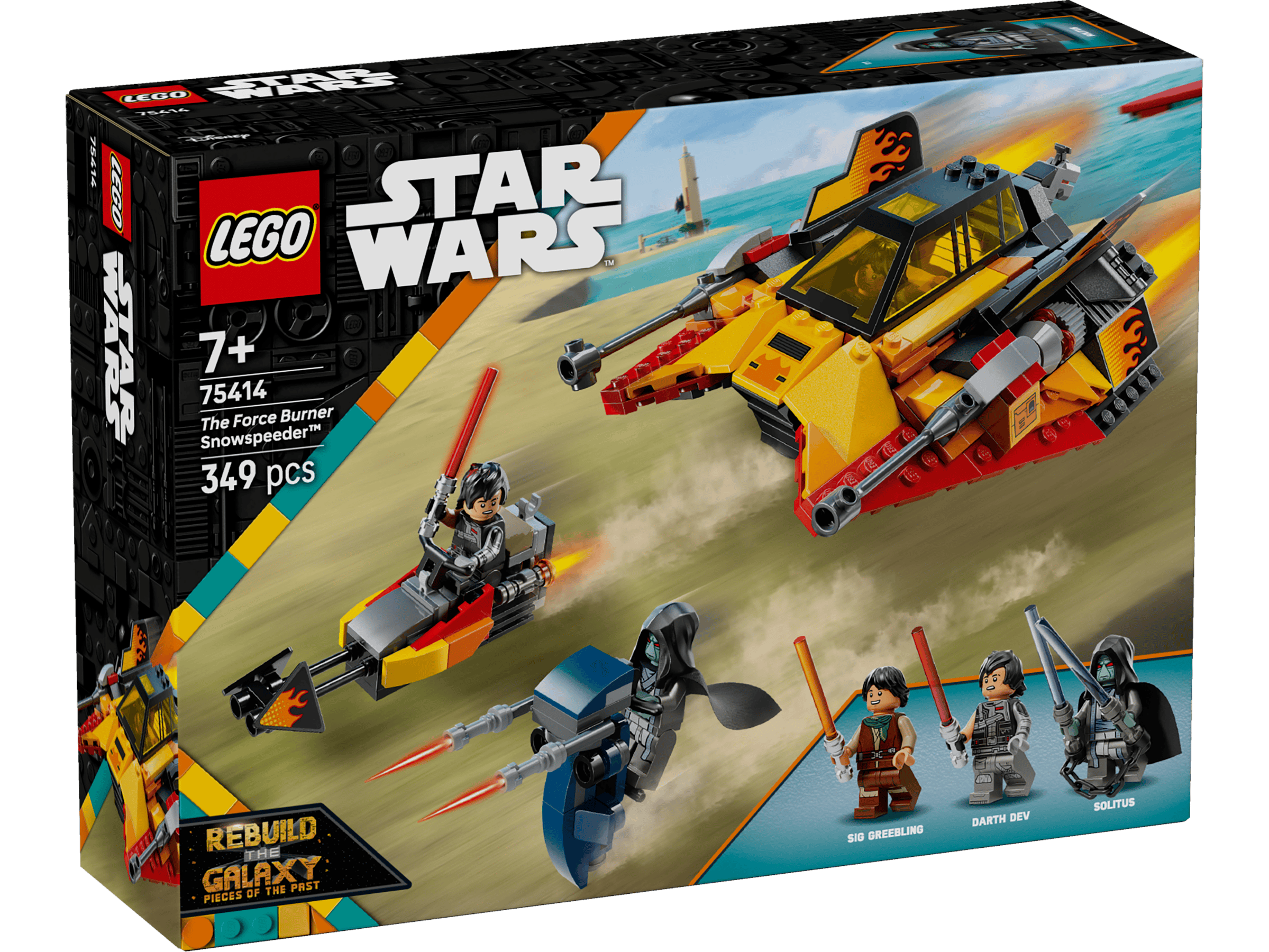 The Force Burner Snowspeeder™ 75414