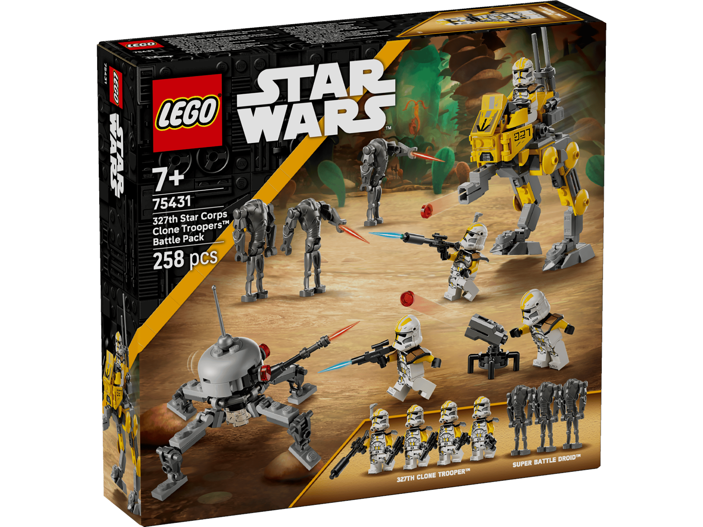 327th Star Corps Clone Troopers™ Battle Pack 75431