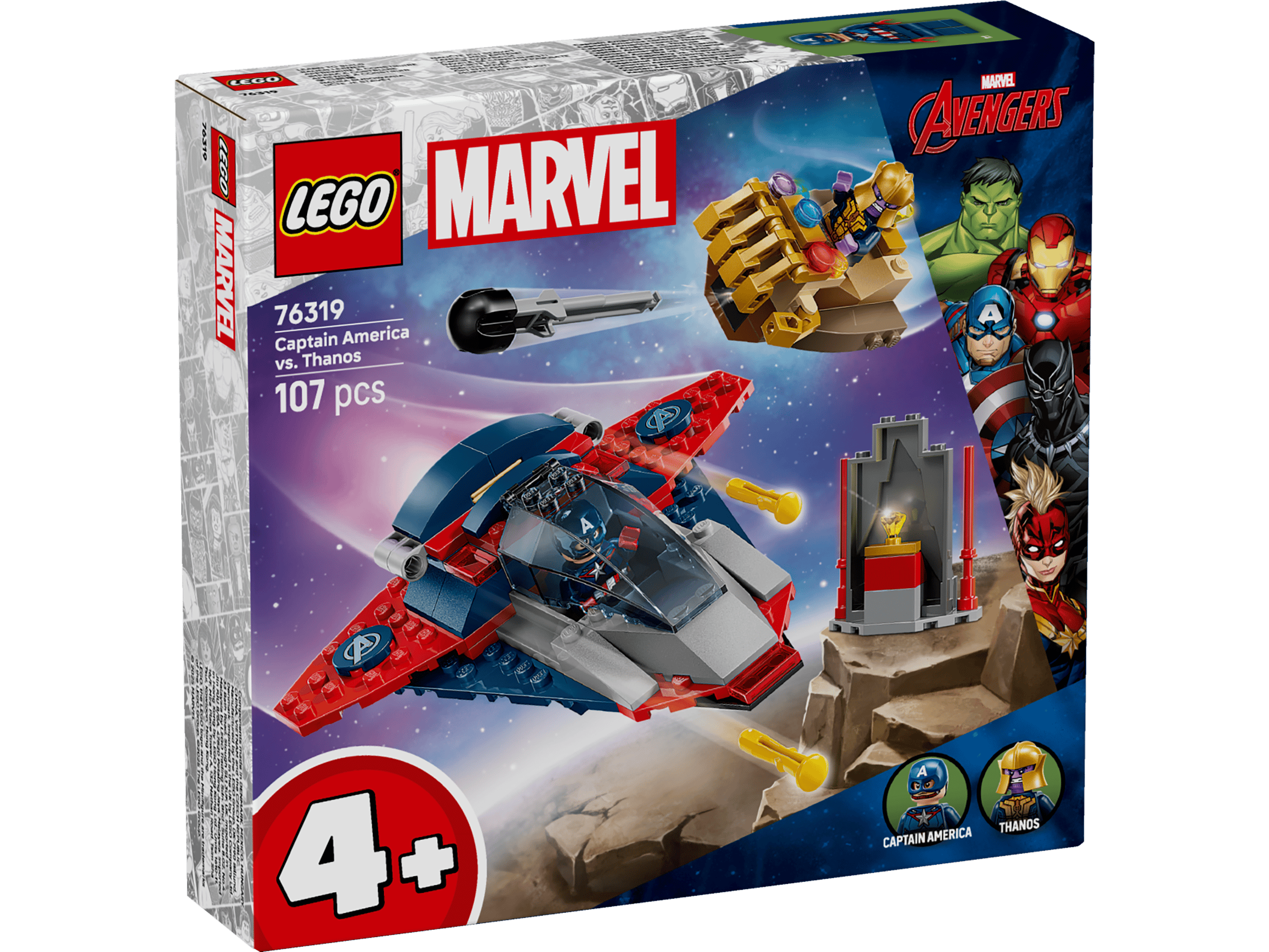 Captain America mot Thanos 76319