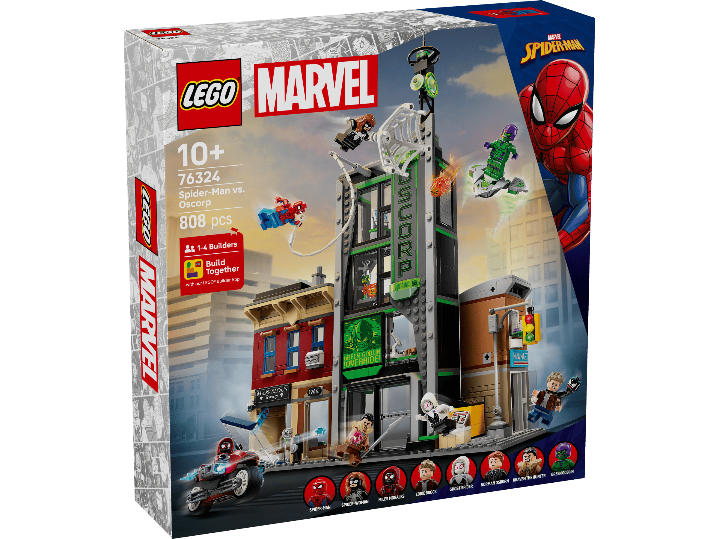 Spider-Man mot Oscorp 76324