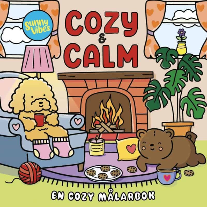 Målarbok Cozy & Calm