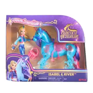 Unicorn Academy Doll & Unicorn V2 - Isabel & River