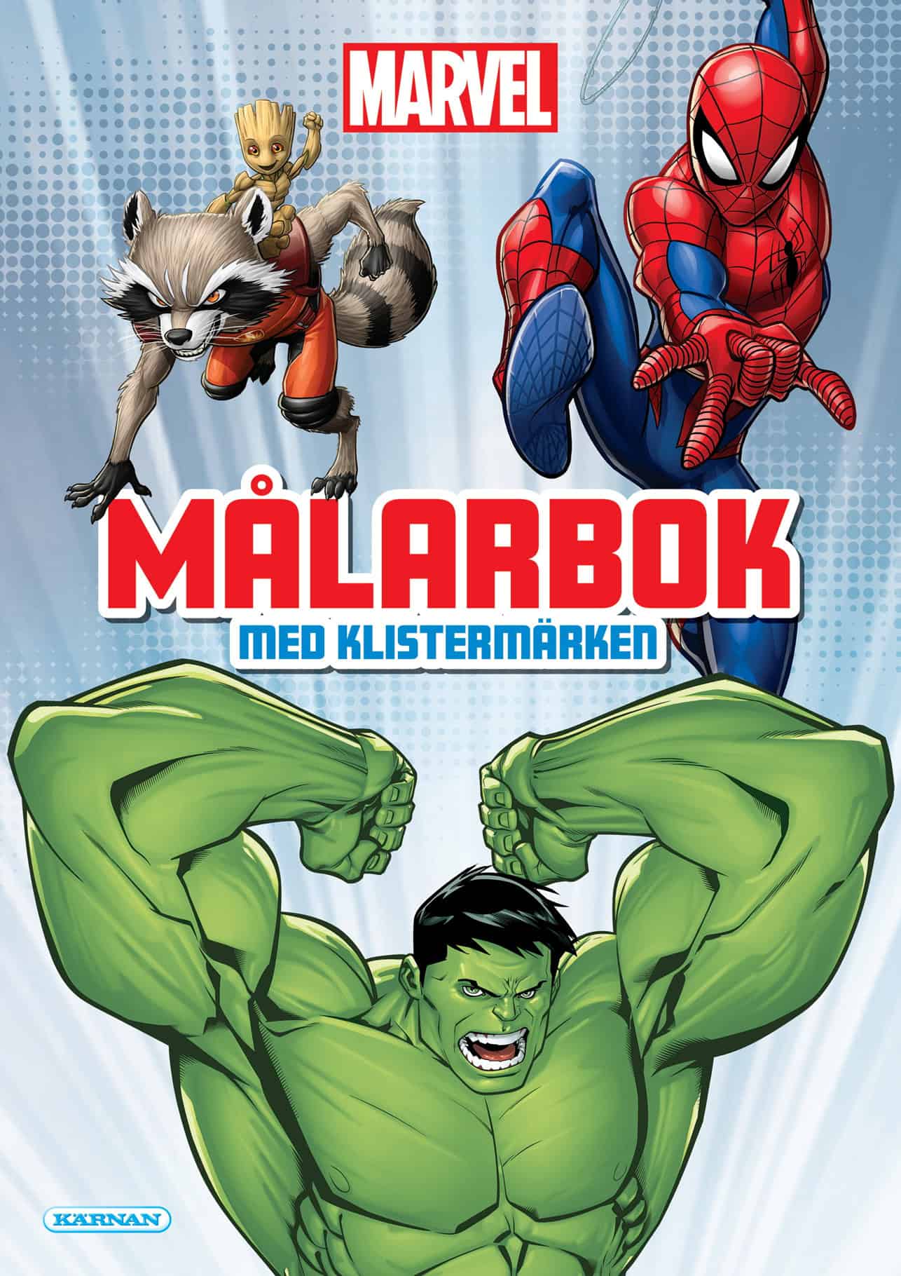 Målarbok Marvel