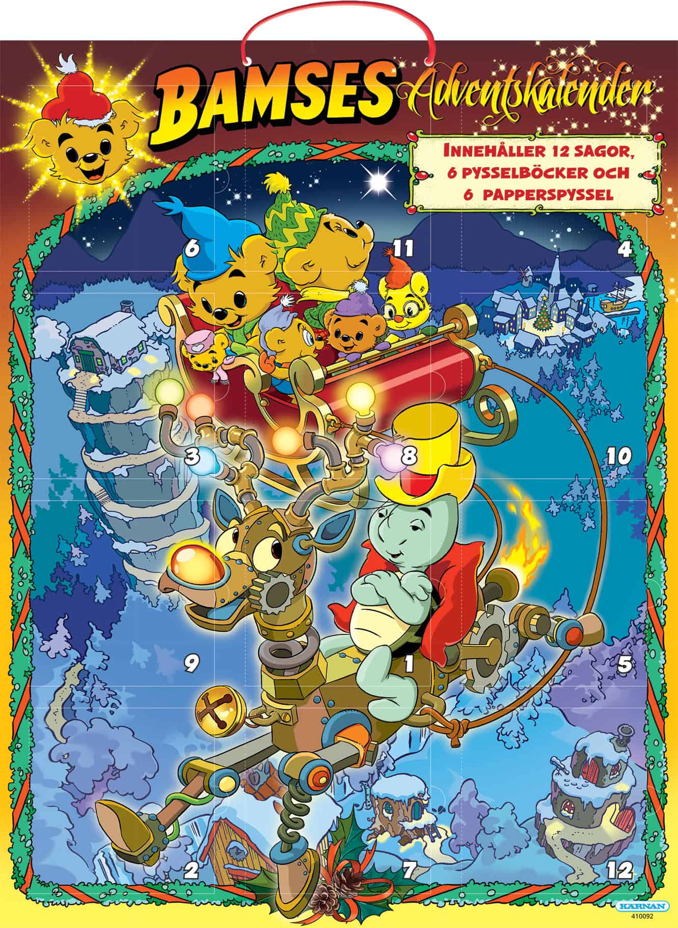 Adventskalender Bamse 2025