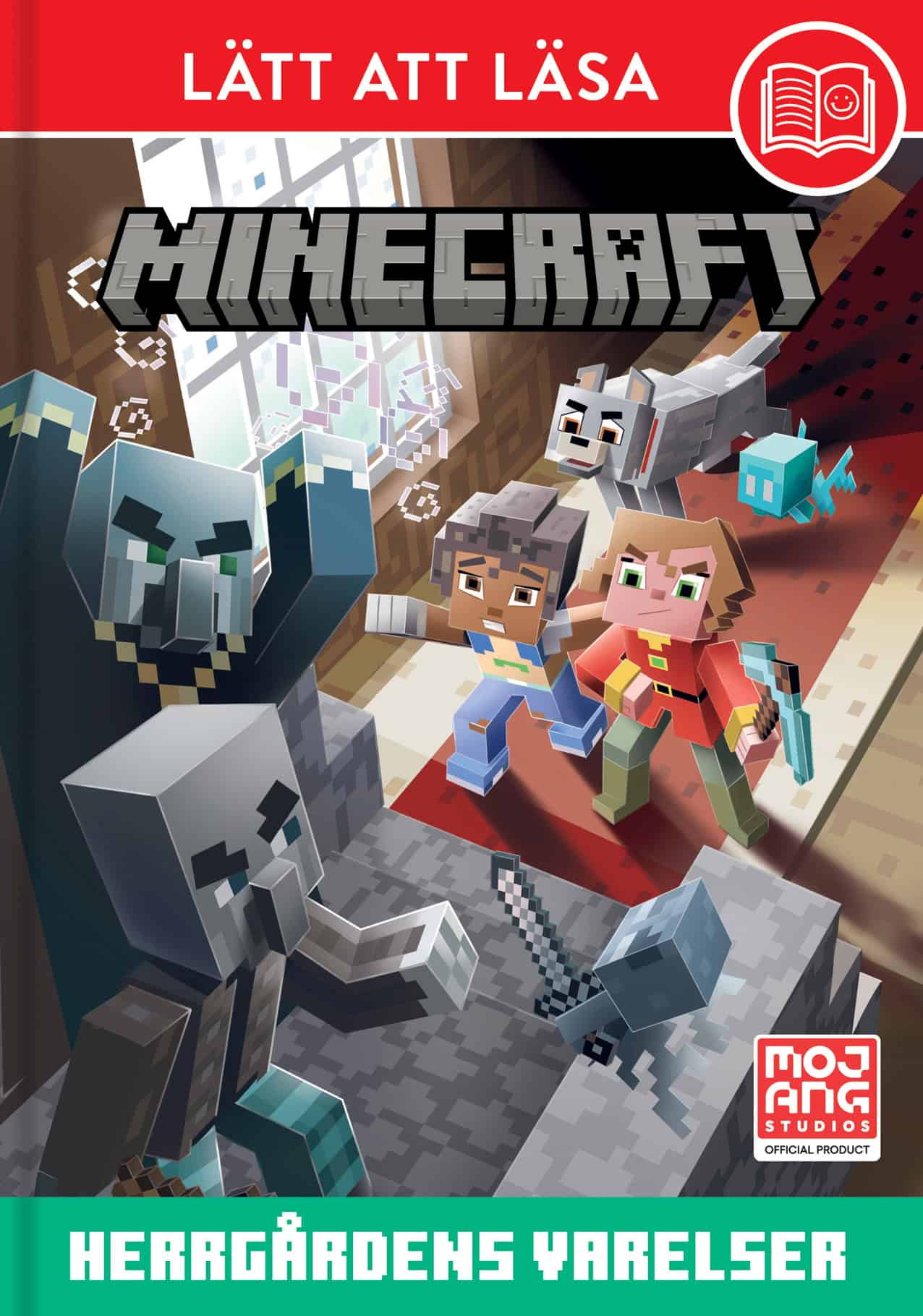 Bok Lätt Att Läsa Minecraft Herrgårdens Varelser