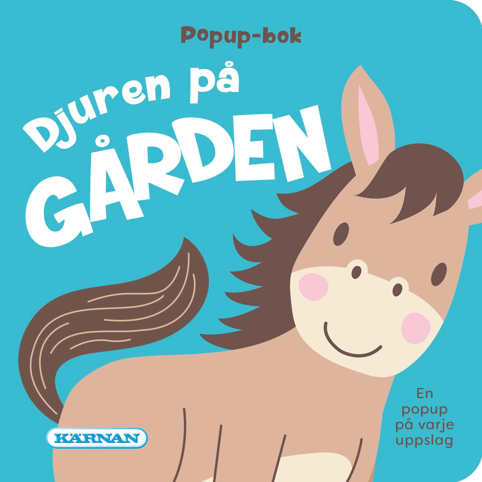 Pop Up Bok Djuren På Gården