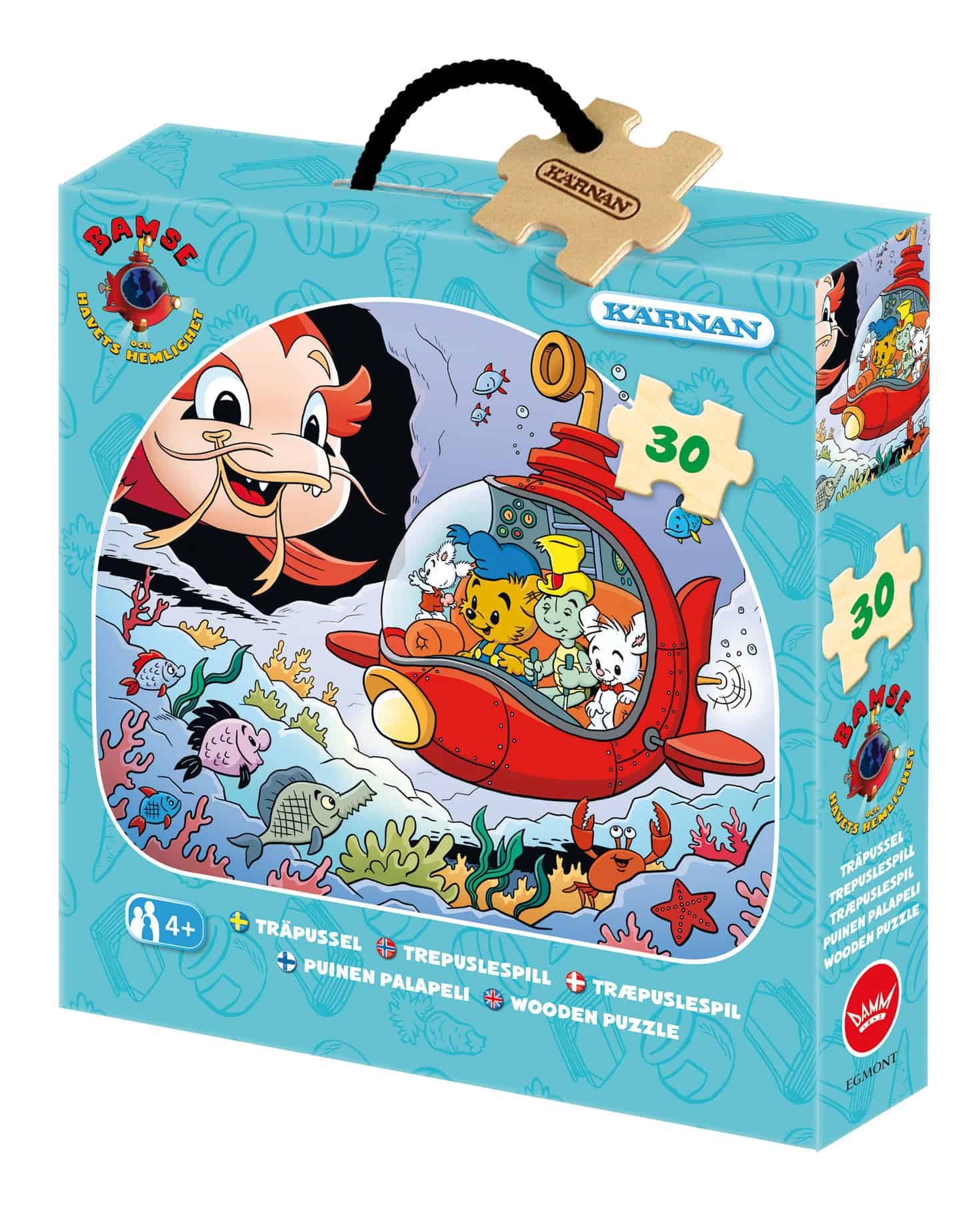 Askpussel 30 Bitar Bamse & Havets Hemlighet