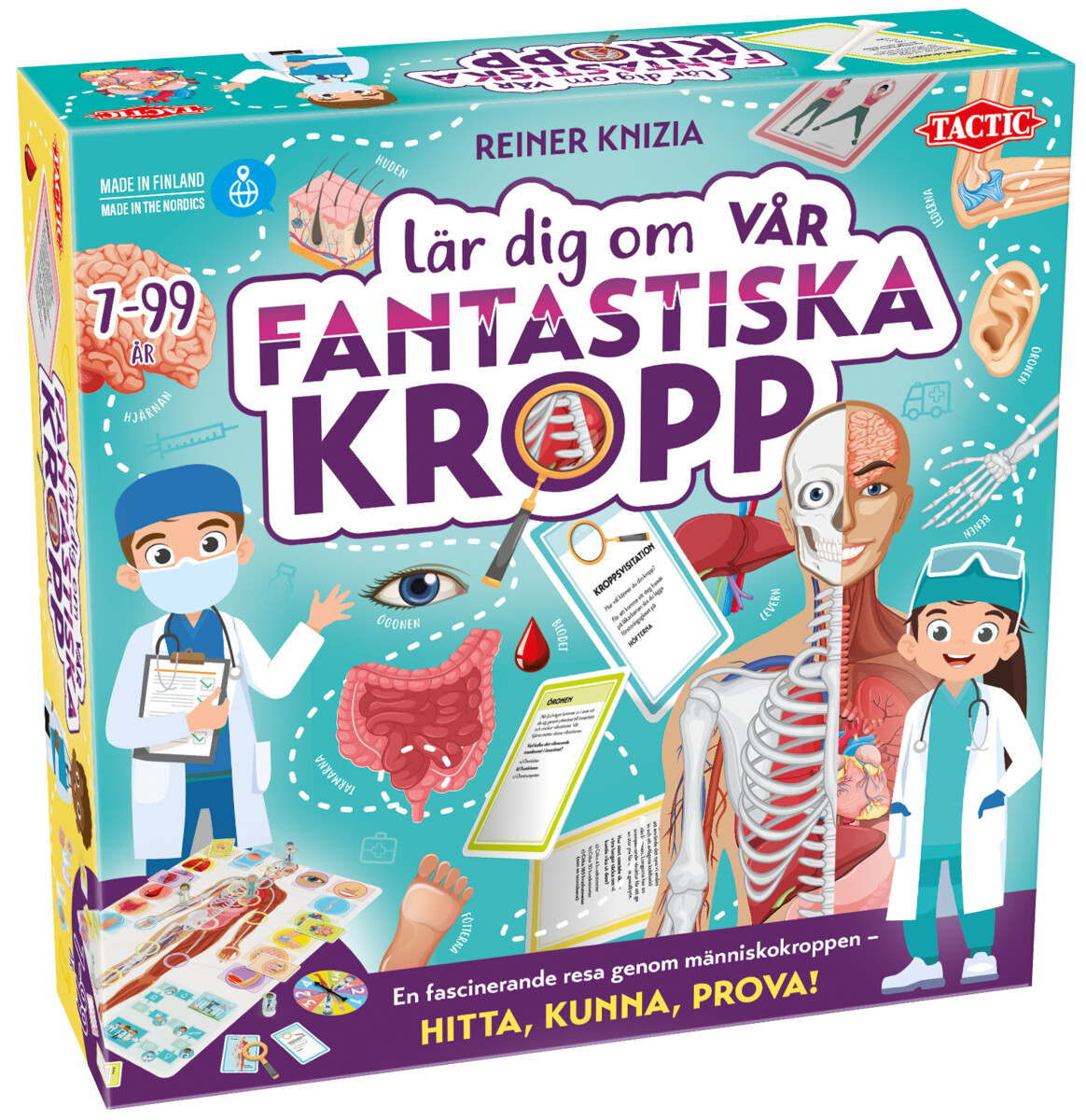 Spel Lär Dig Om Vår Fantastiksa Kropp