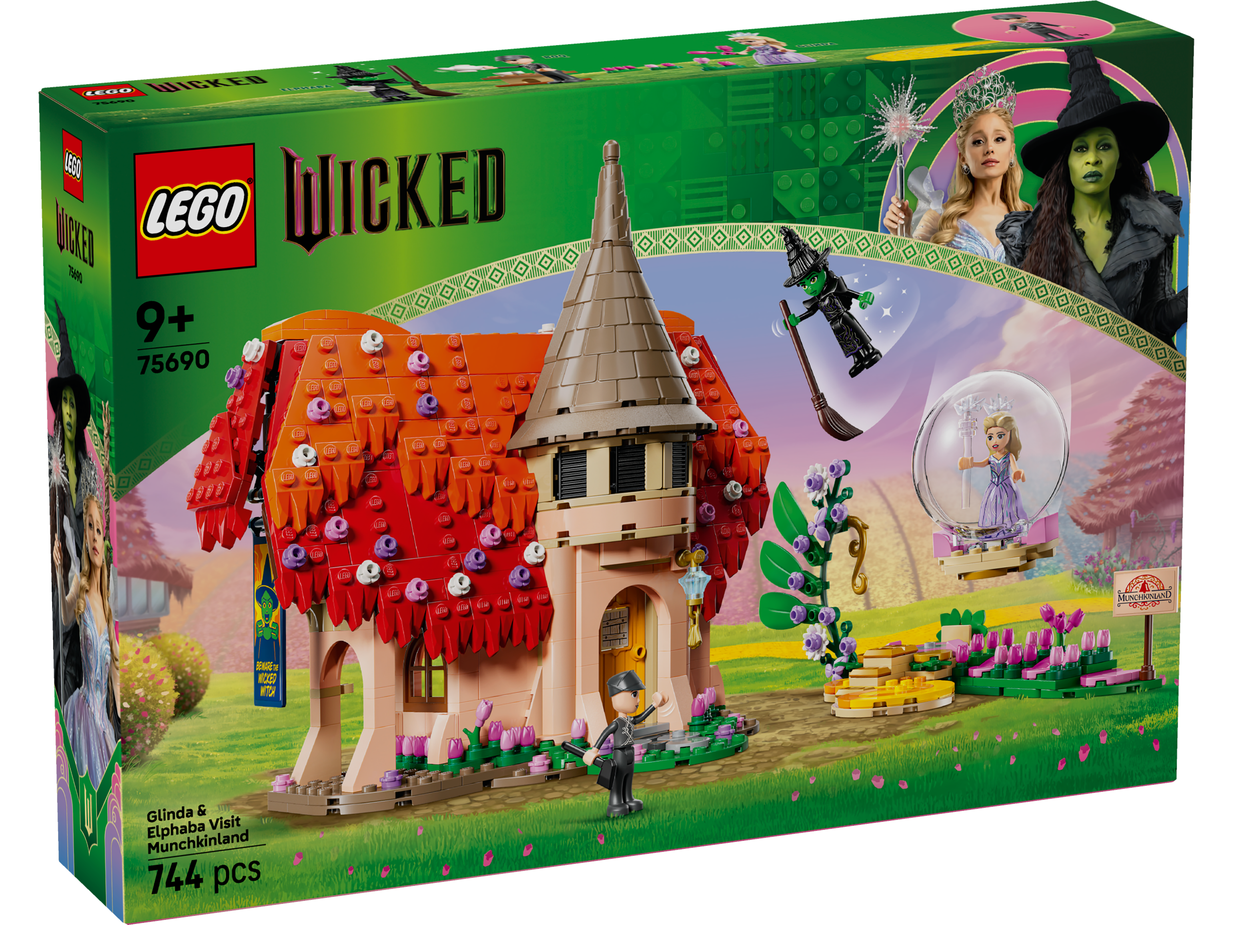 Glinda &  Elphaba Besöker Munchkinland 75690