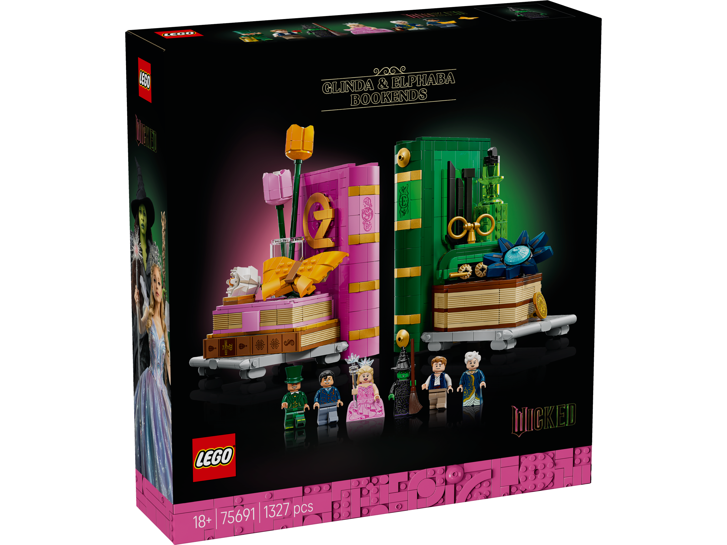 Glinda & Elphaba – Bokstöd 75691
