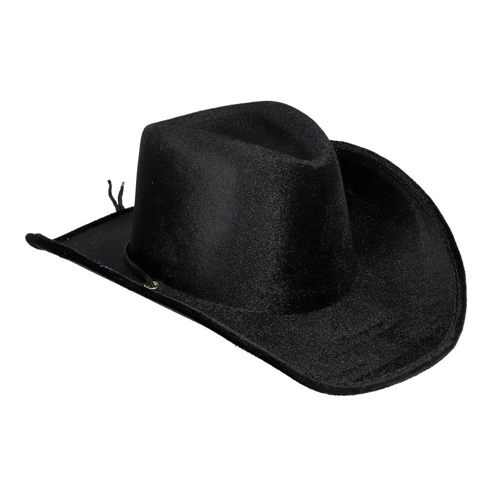 Cowboy Hatt Svart