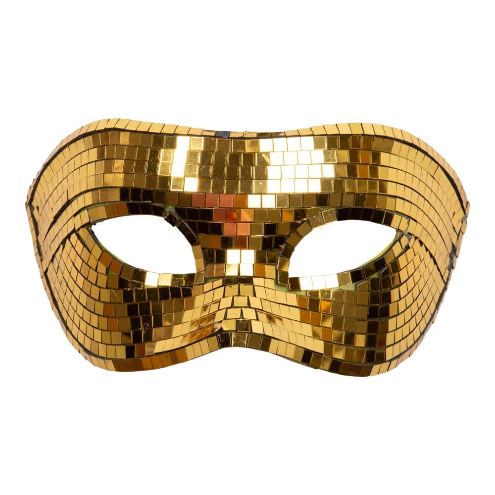 Ögonmask Glitter Guld
