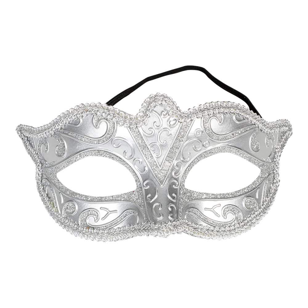 Ögonmask Silver M Mönster