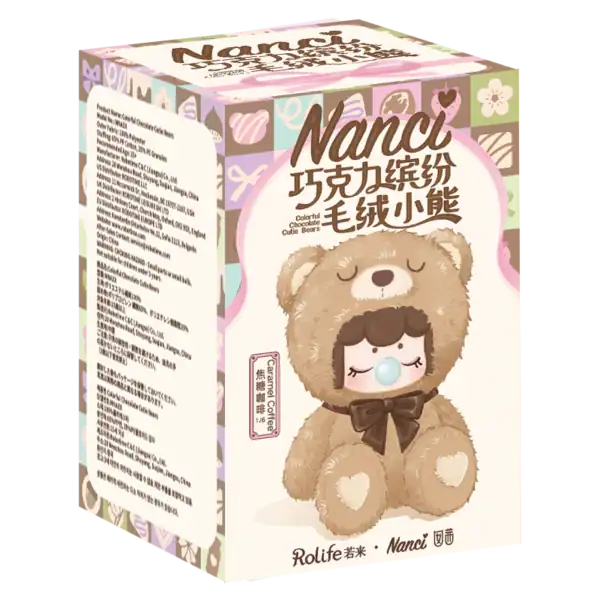 Nanci Plush Series 1 – Colorful Chocolate Cutie Bears