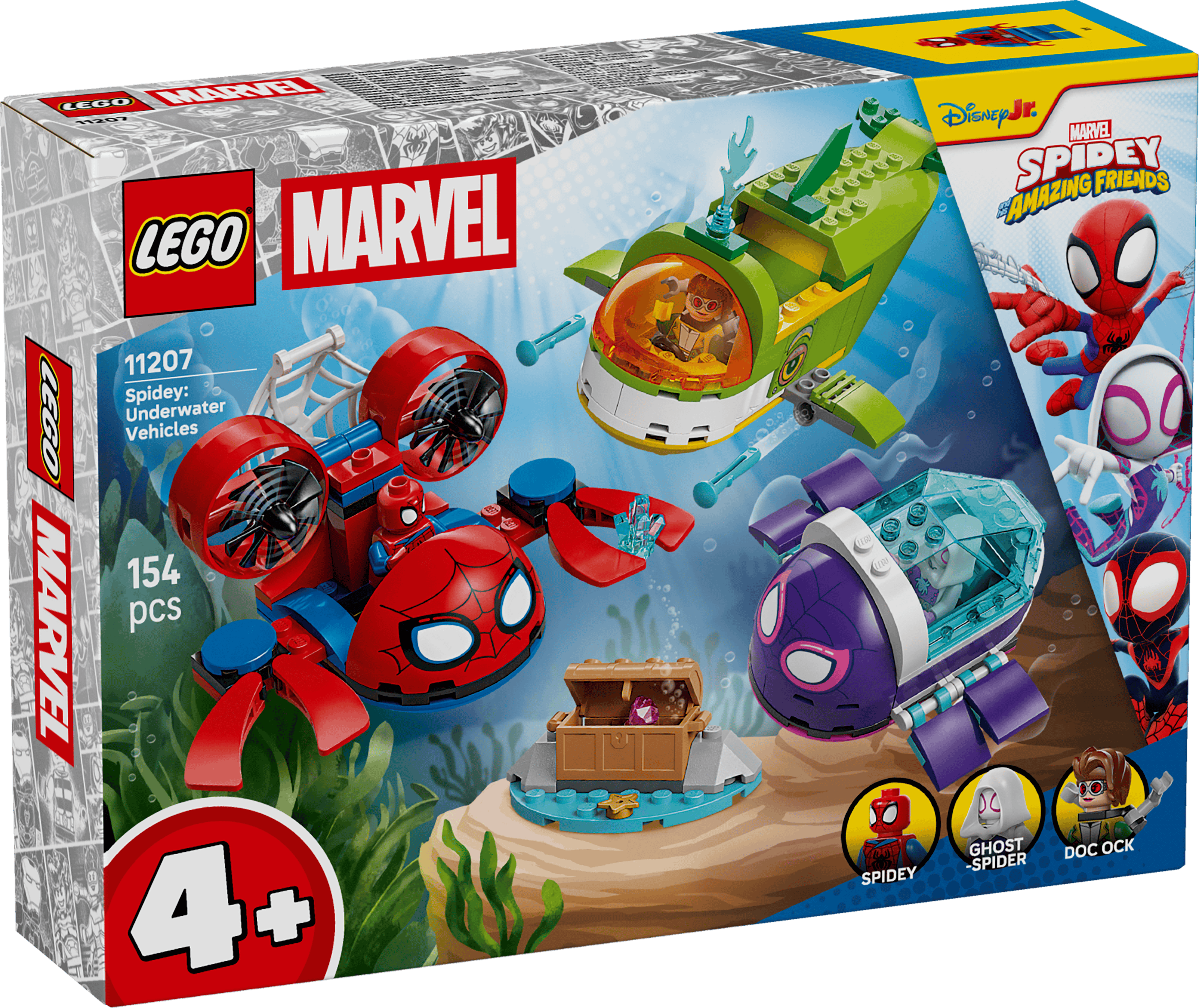 LEGO 11207 SPIDEY SPIDEY: UNDERVATTENSFARKOSTER