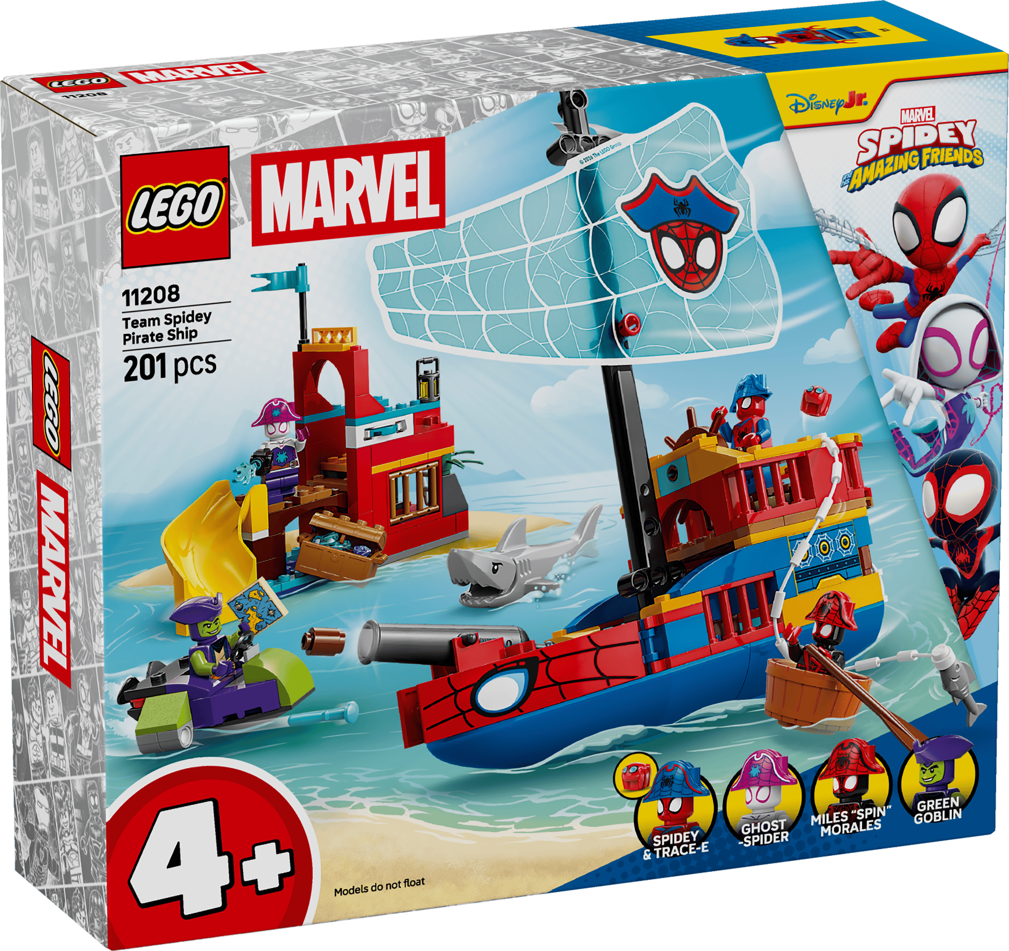 LEGO 11208 SPIDEY TEAM SPIDEYS PIRATSKEPP