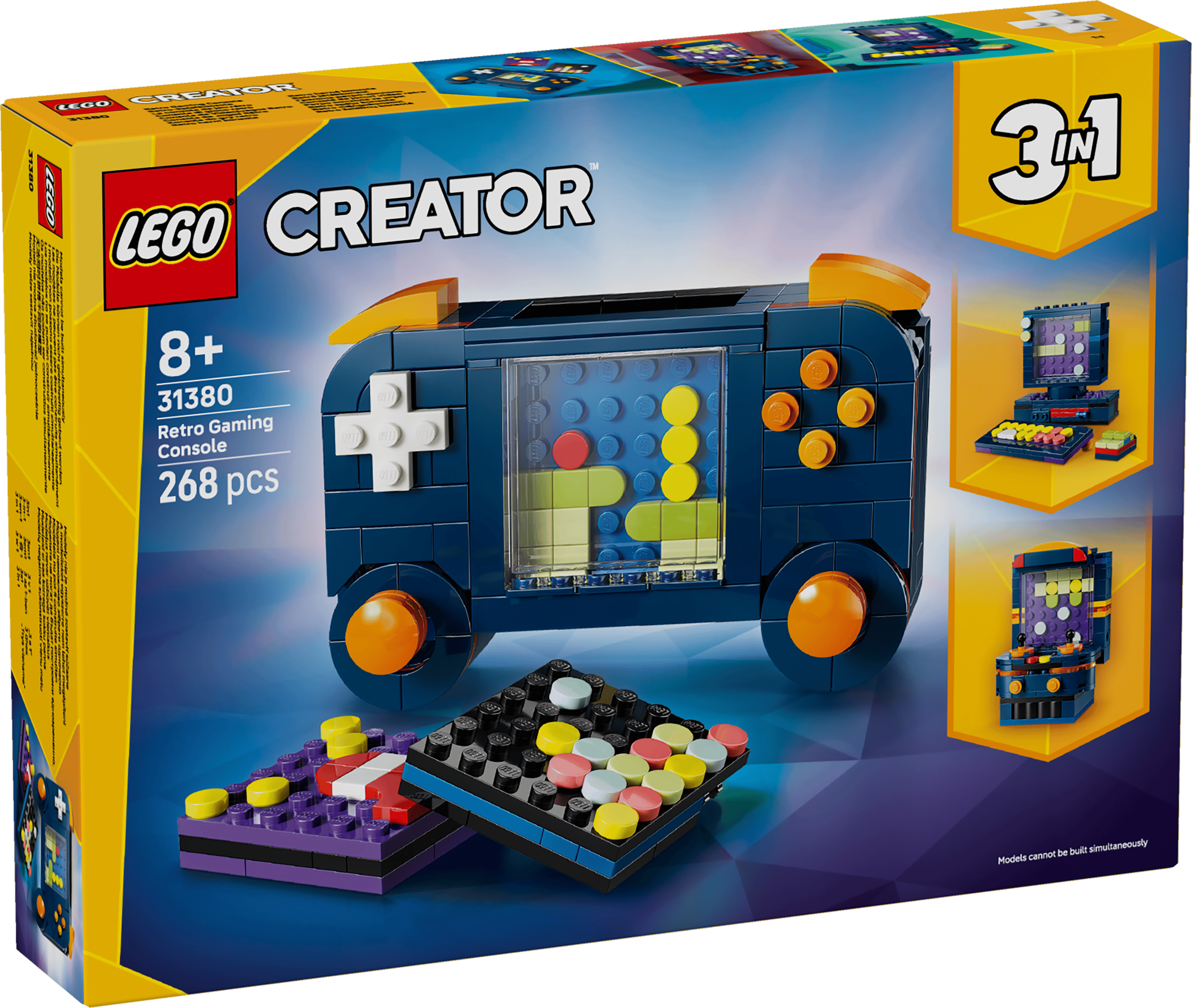 LEGO 31380 CREATOR SPELKONSOL I RETROSTIL