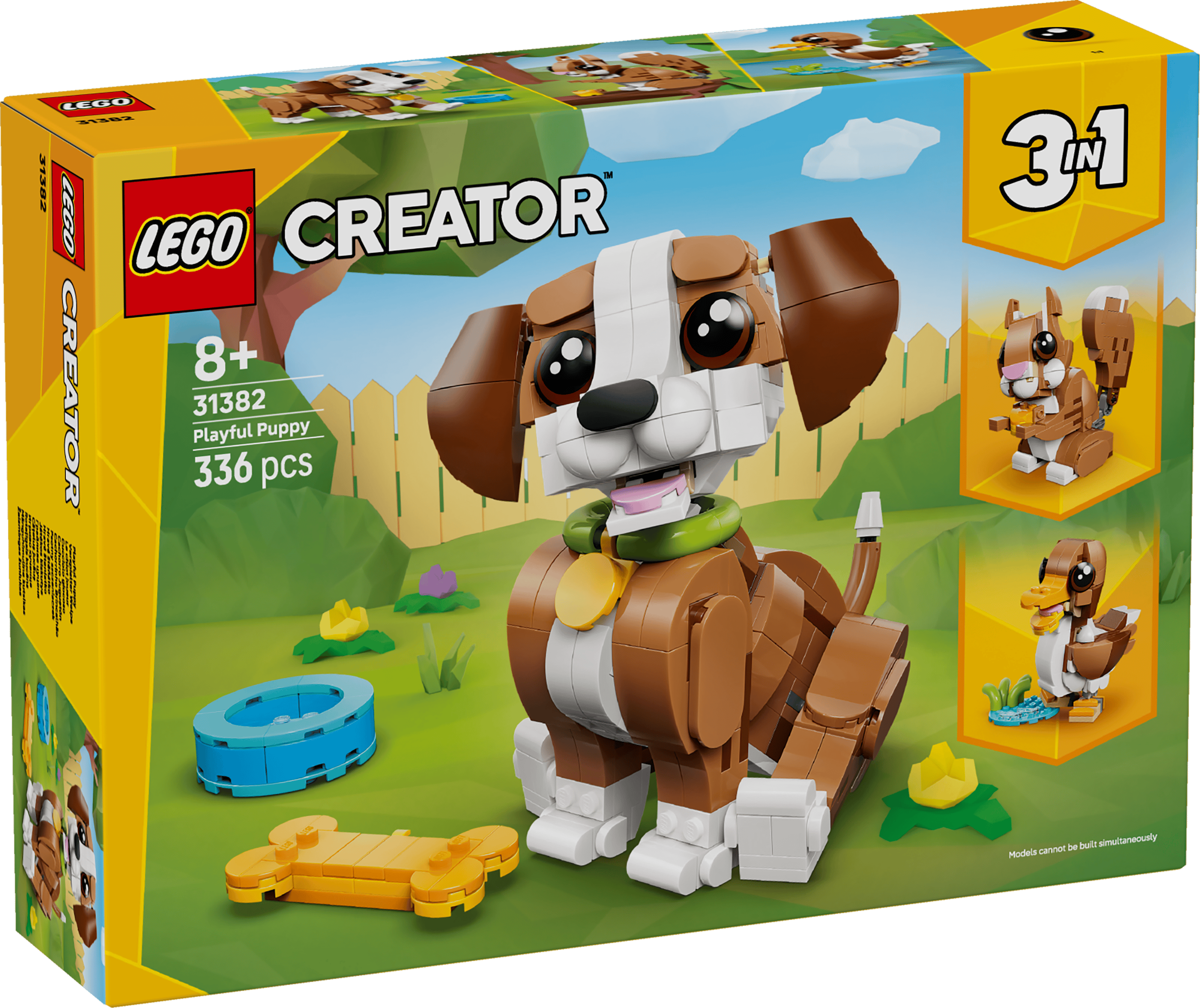 LEGO 31382 CREATOR SÖTA DJUR: LEKFULL VALP