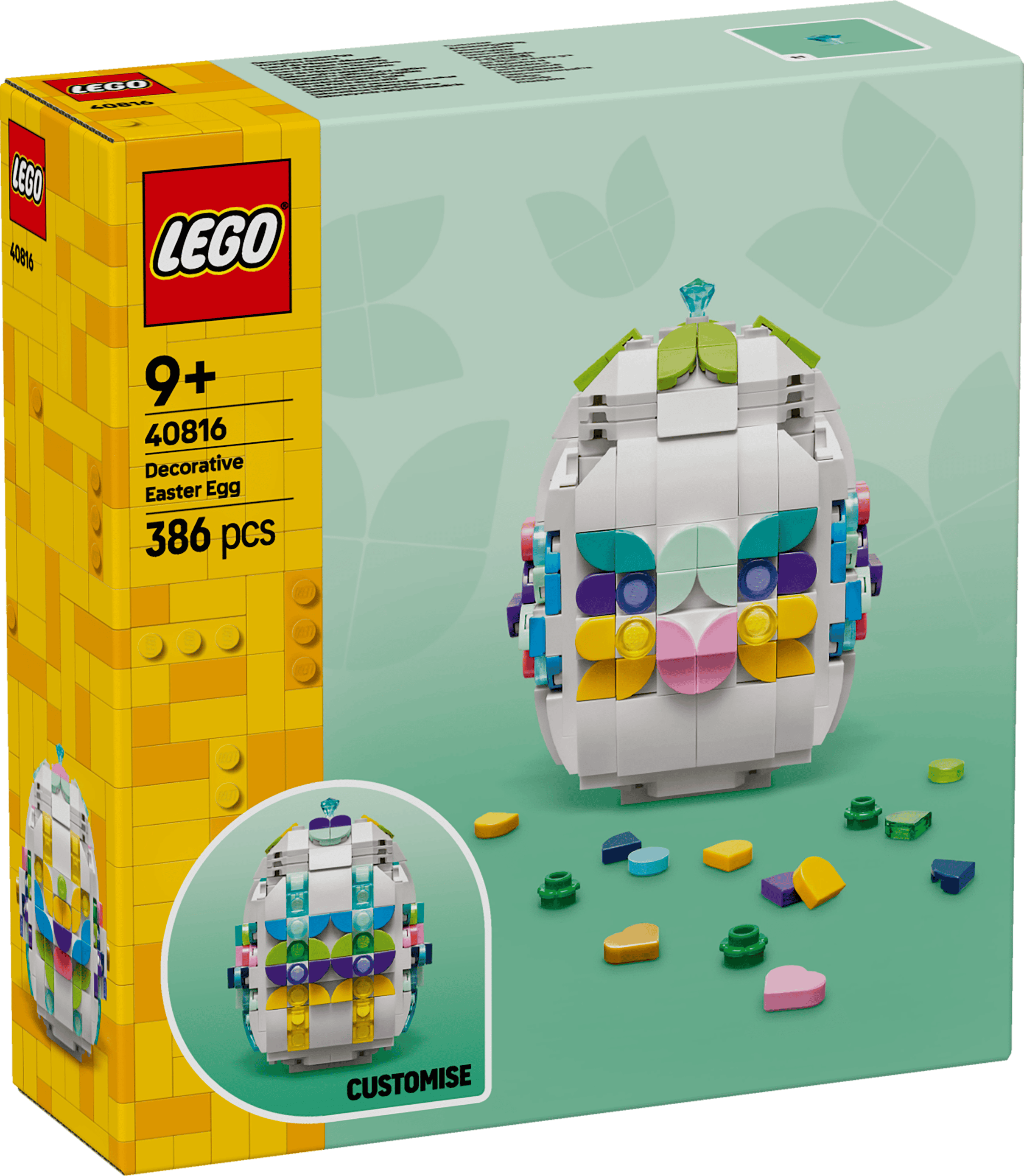 LEGO 40816 ICONIC DEKORATIVT PÅSKÄGG