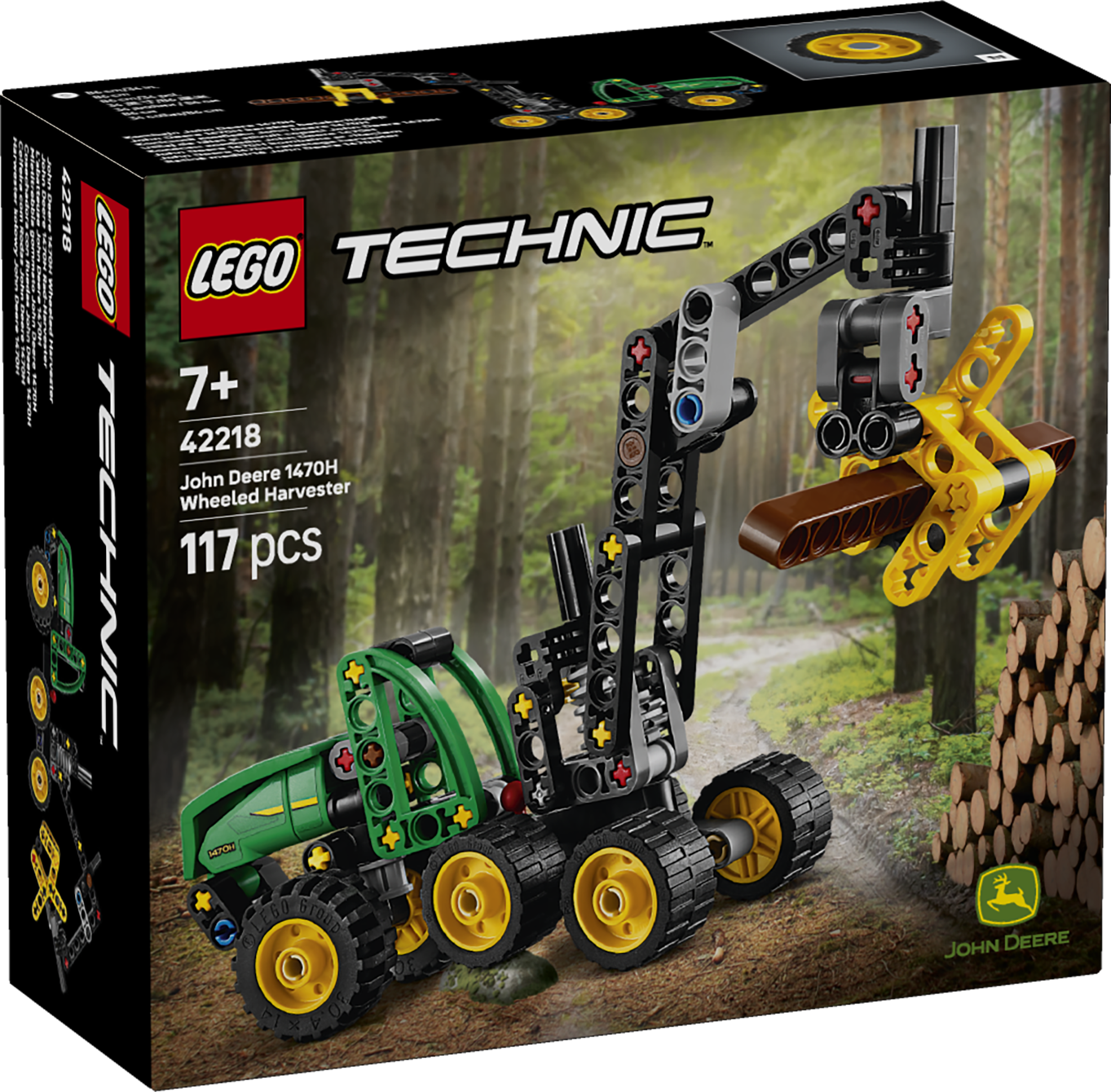 LEGO 42218 TECHNIC JOHN DEERE 1470H SKOGSMASKIN