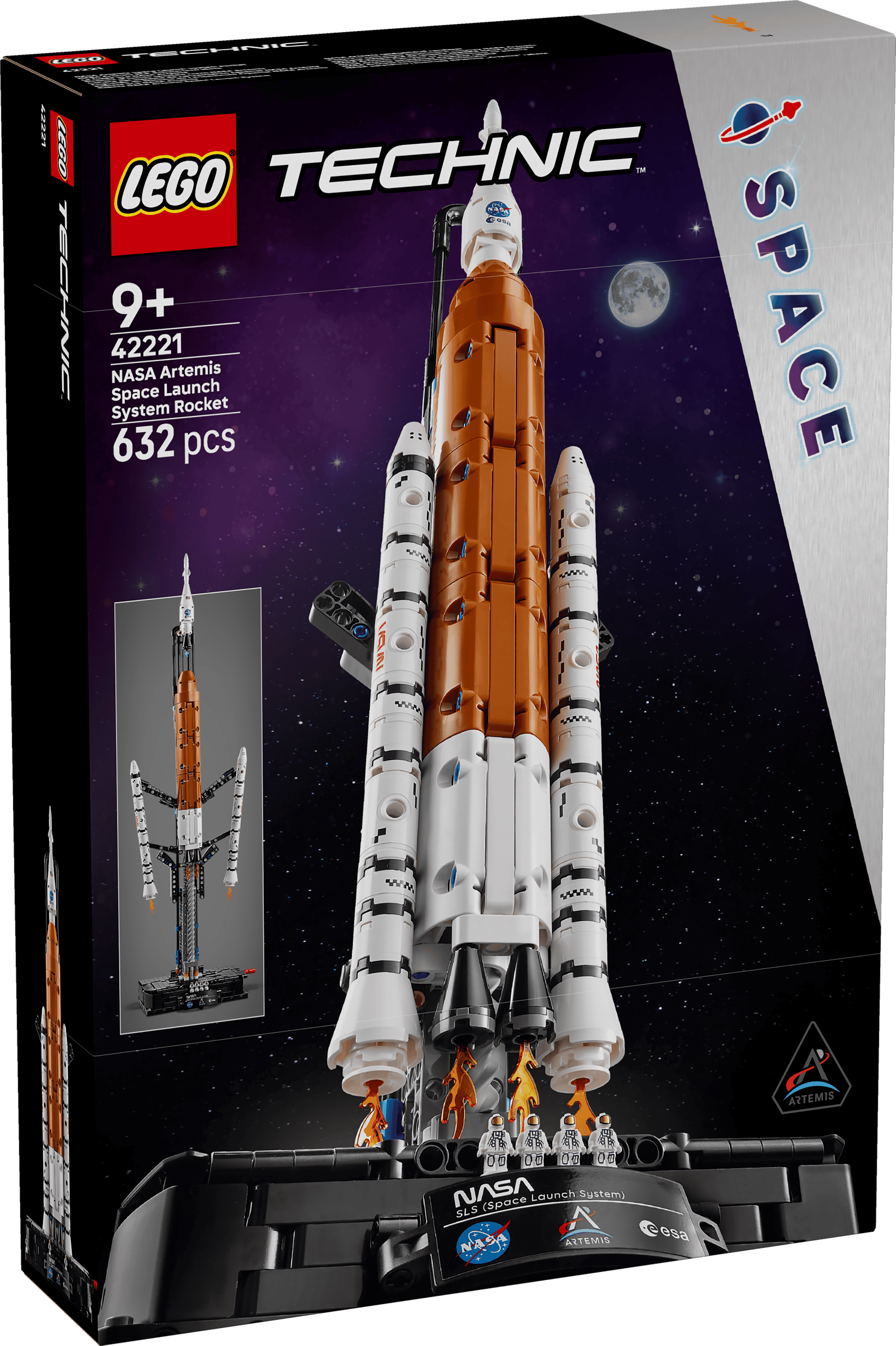 LEGO 42221 TECHNIC NASA ARTEMIS SPACE LAUNCH SYSTEM RAKET