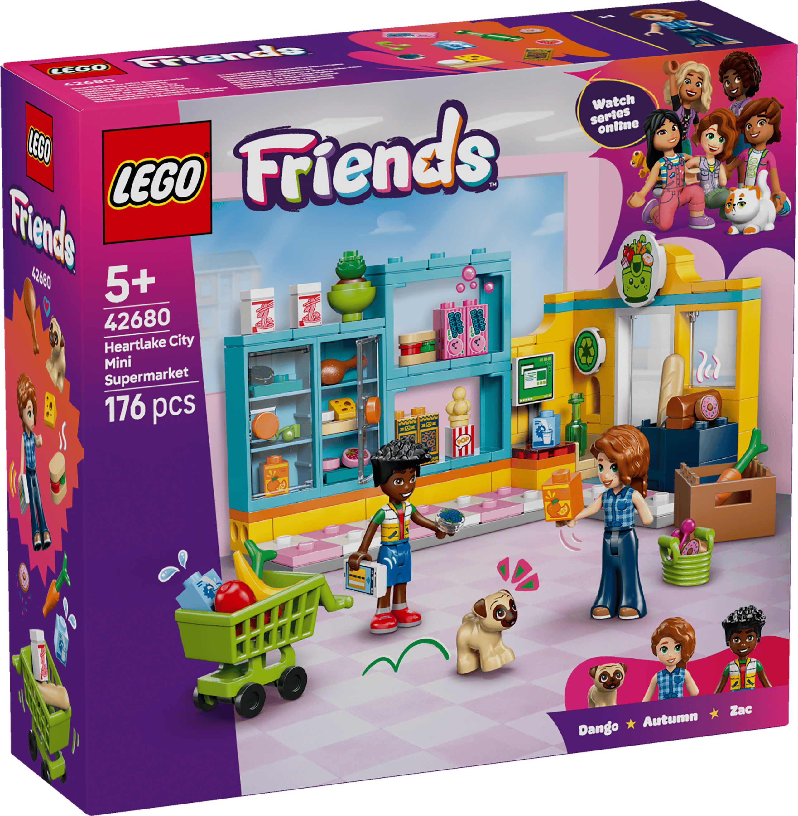 LEGO 42680 FRIENDS HEARTLAKE CITYS NÄRBUTIK