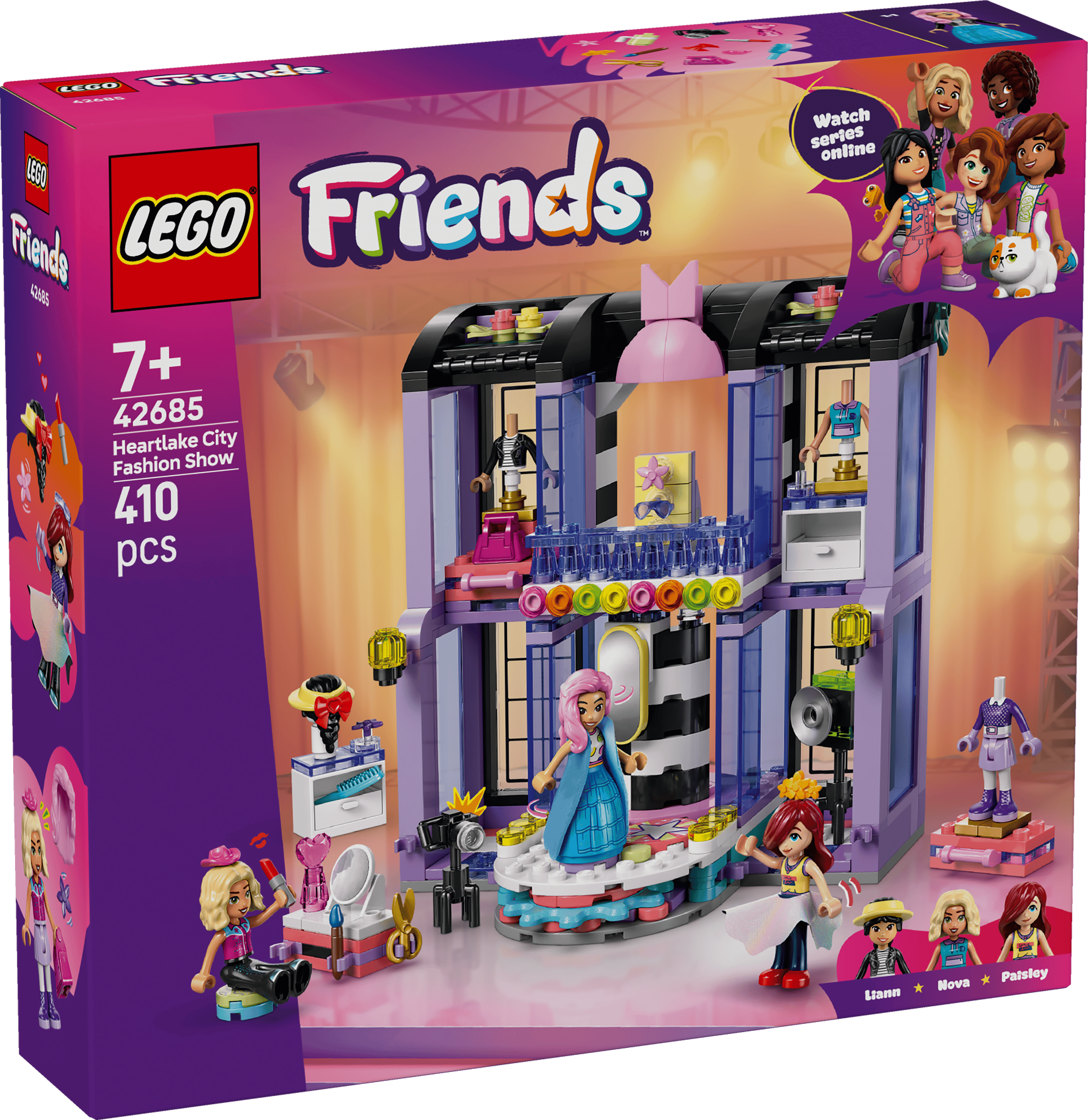 LEGO 42685 FRIENDS HEARTLAKE CITYS MODEVISNING