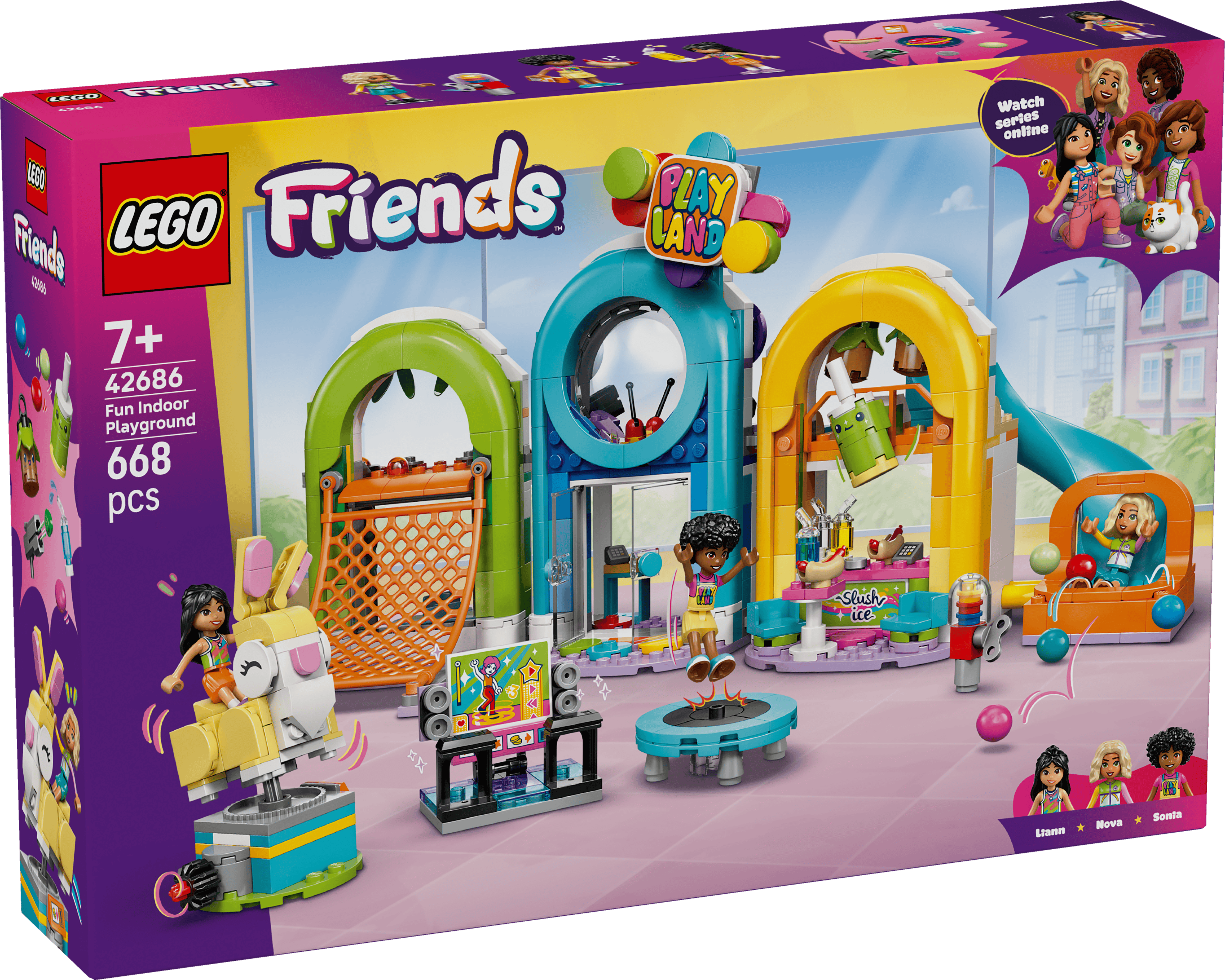 LEGO 42686 FRIENDS ROLIG INOMHUSLEKPLATS