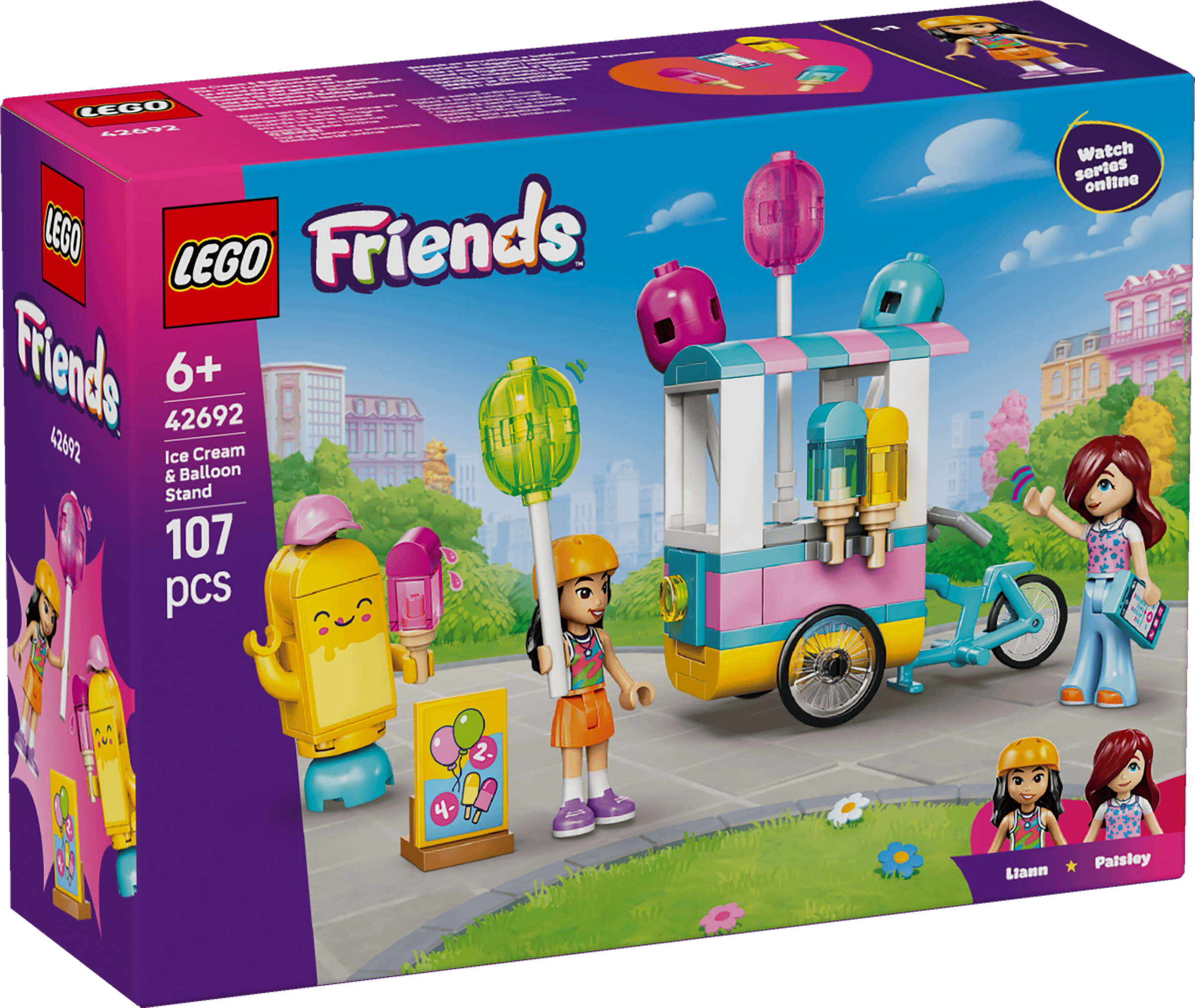 LEGO 42692 FRIENDS GLASS- OCH BALLONGSTÅND