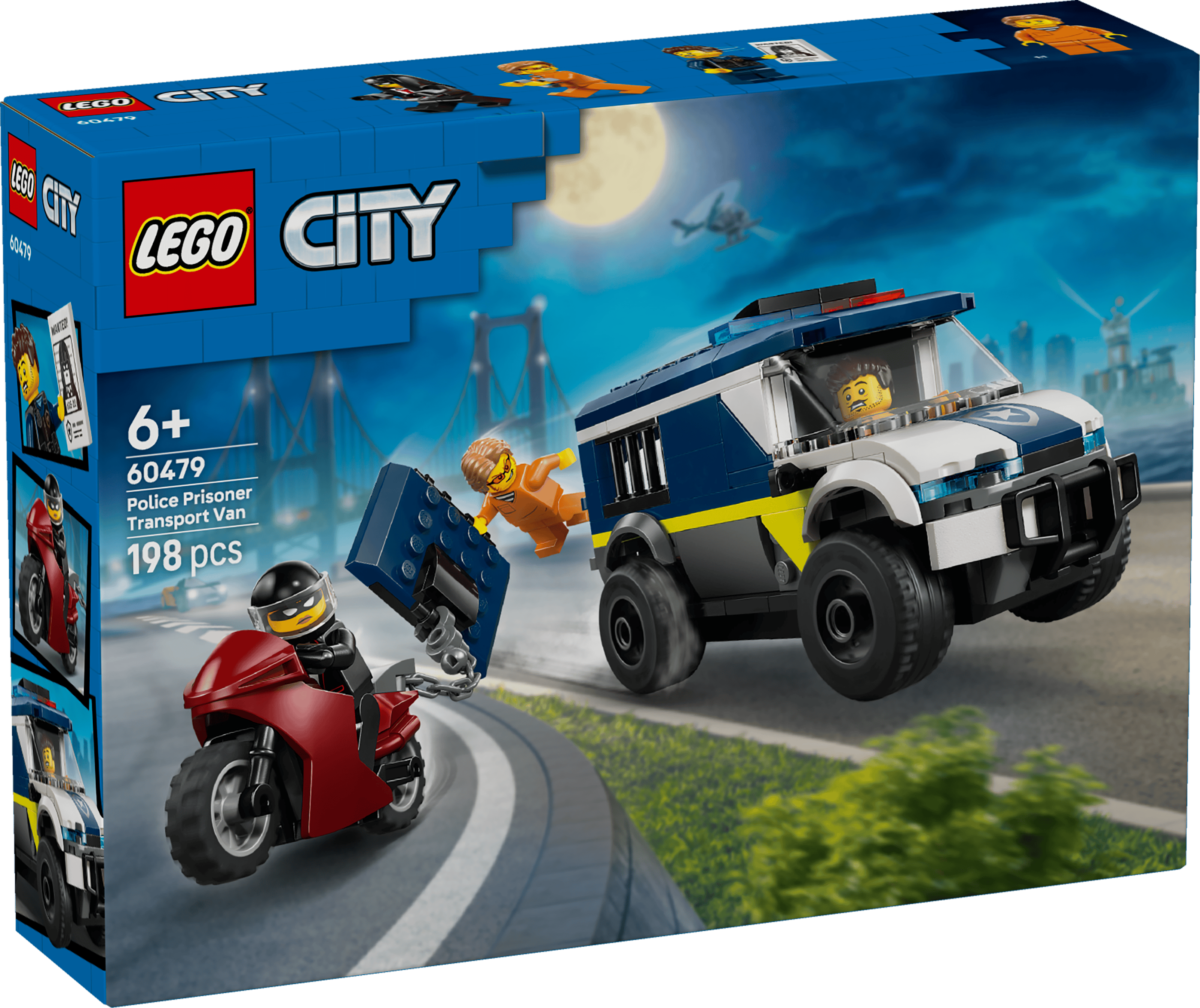 LEGO 60479 CITY POLISENS FÅNGTRANSPORTBIL