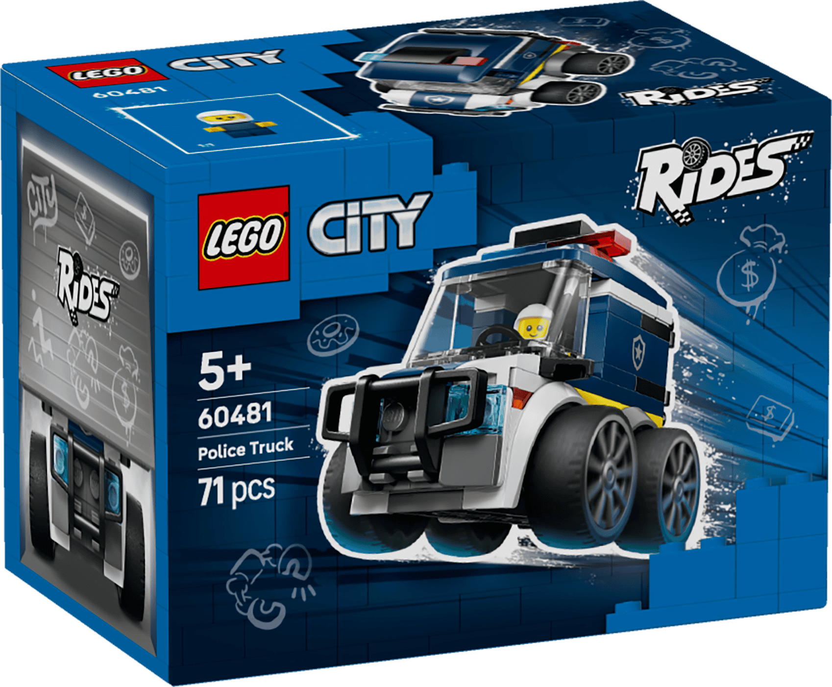 LEGO 60481 CITY FORDON – POLISBIL
