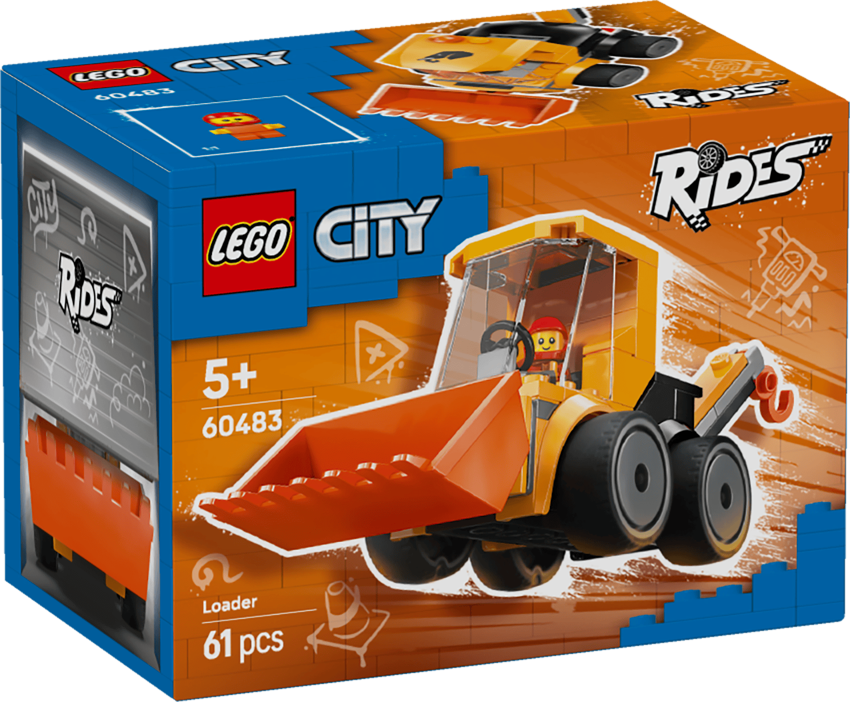 LEGO 60483 CITY FORDON – HJULLASTARE