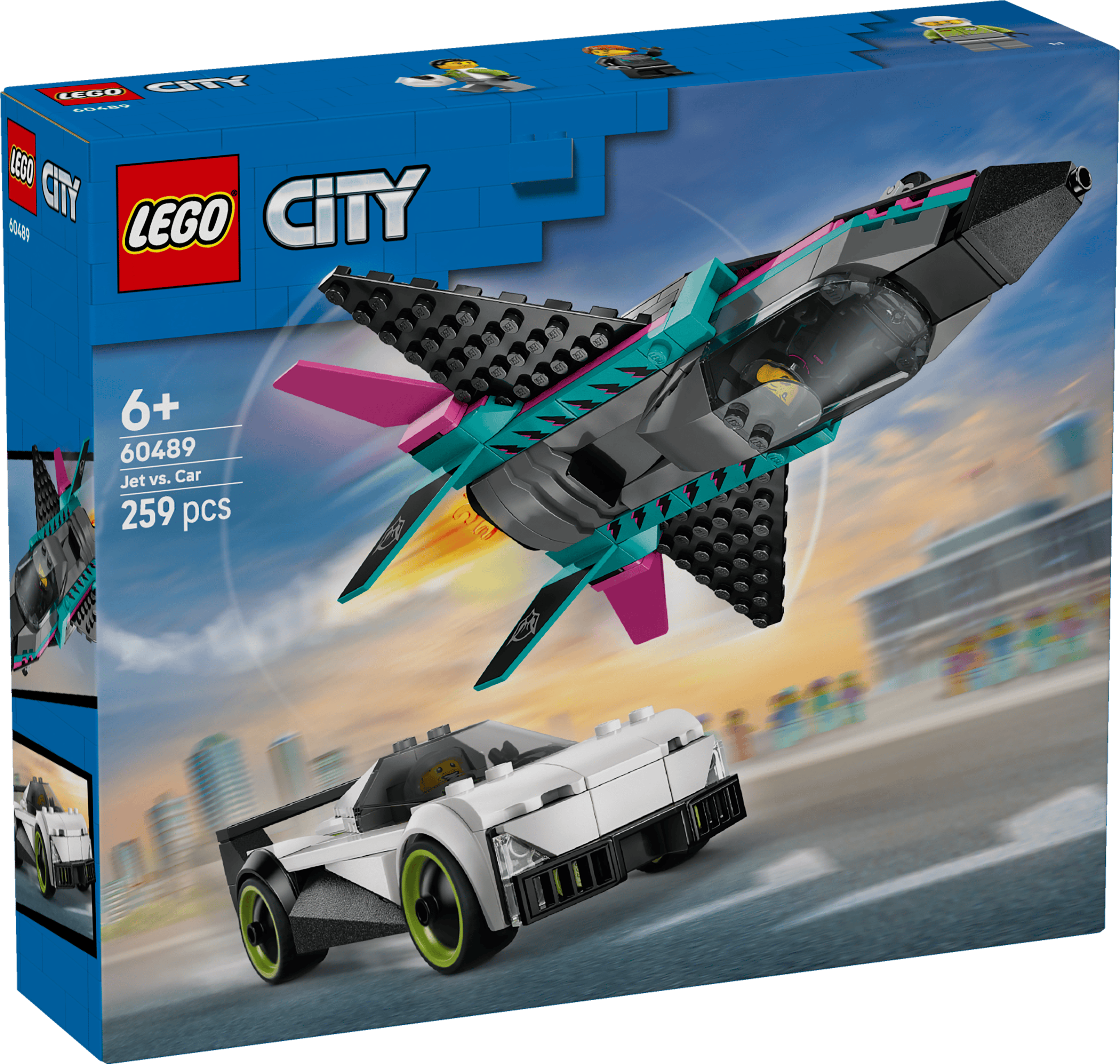 LEGO 60489 CITY JETPLAN MOT BIL